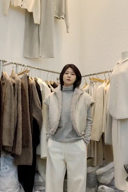 B37.星星家雙面穿冬日毛毛背心