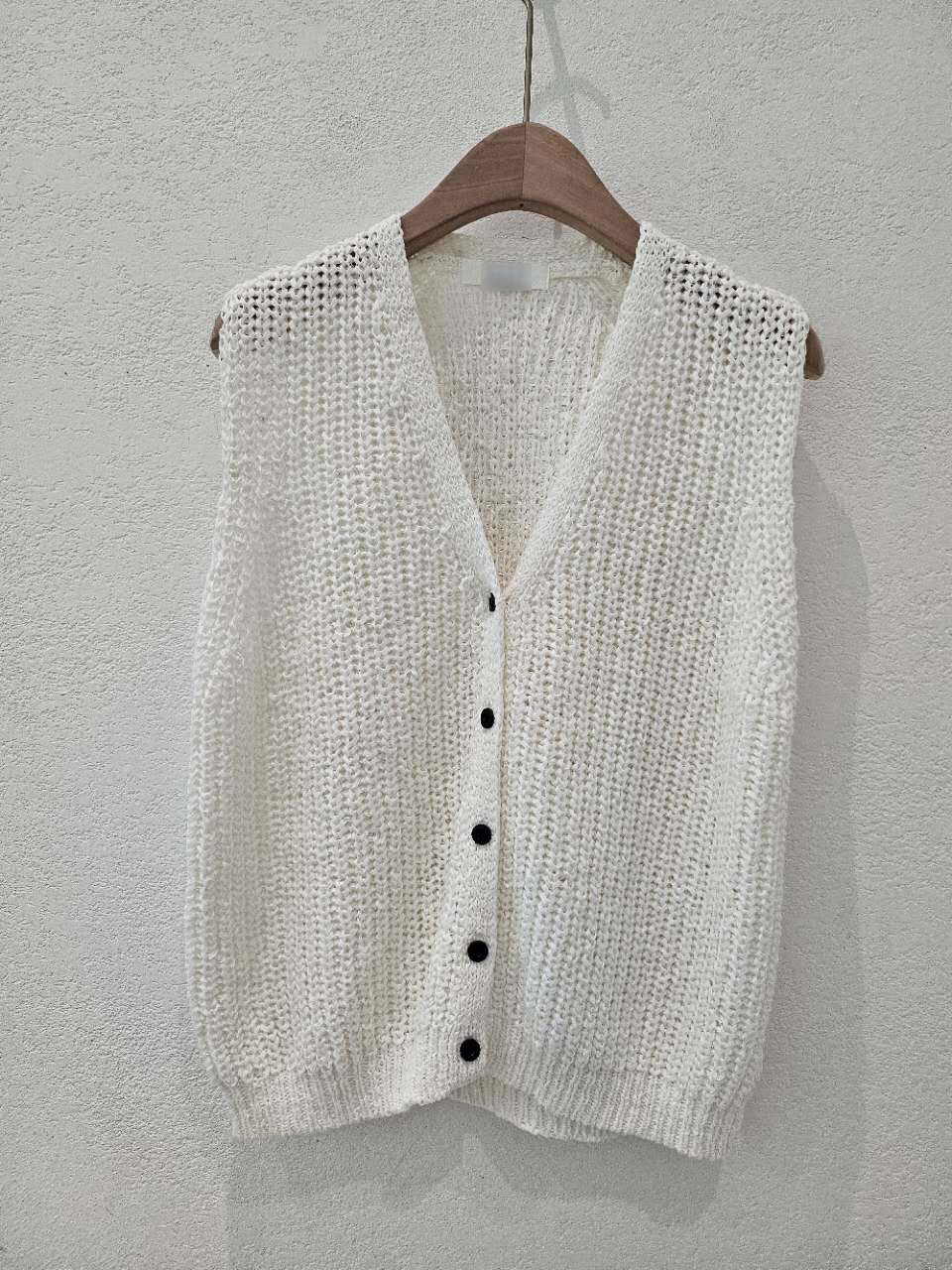 星星家春分V領背心罩衫