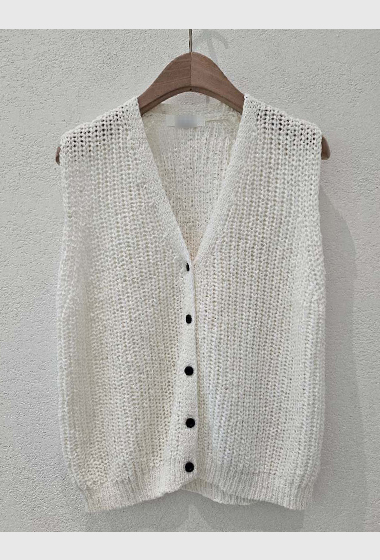 A85.星星家春分V領背心罩衫