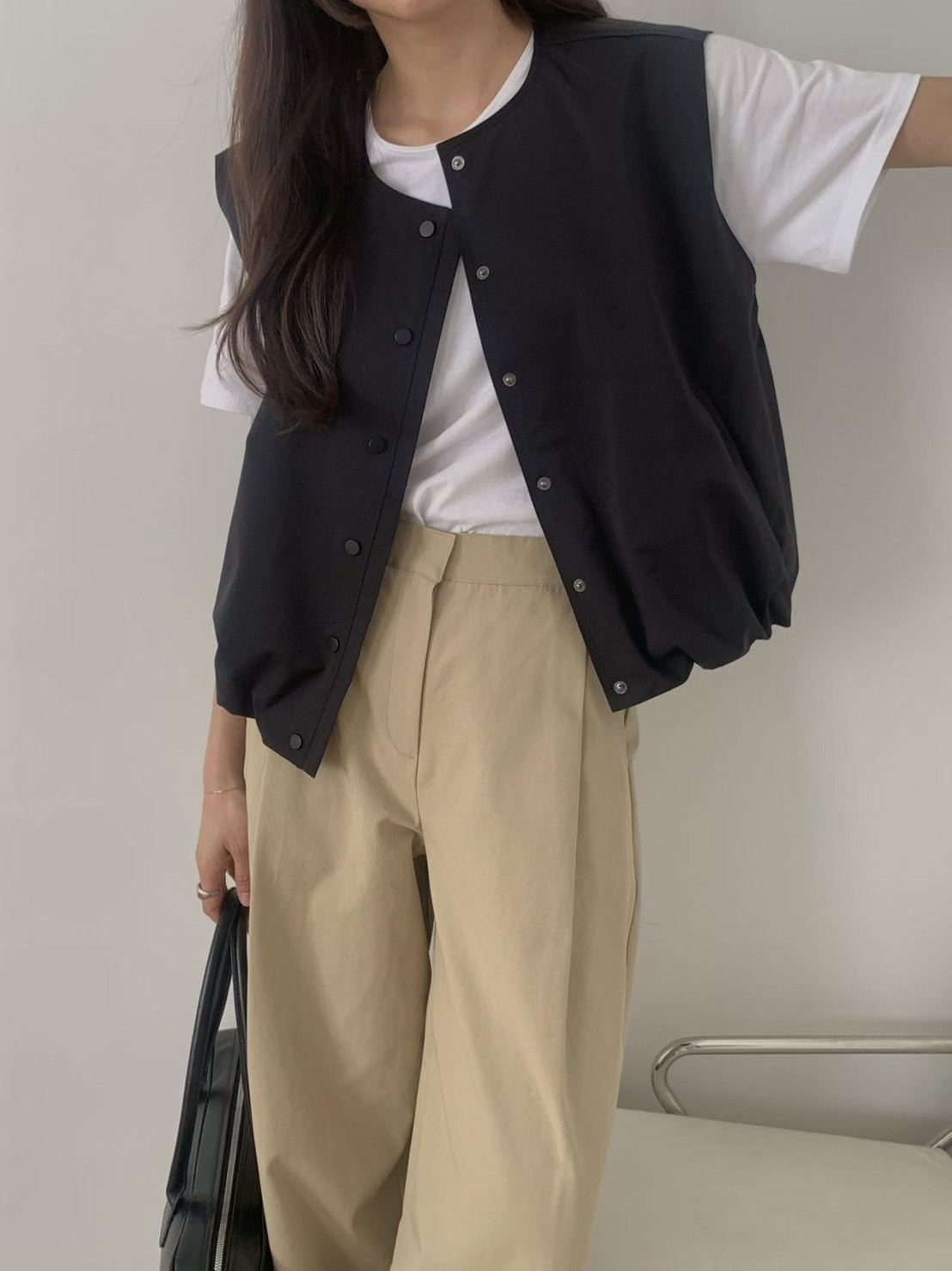 B69.小臉歐膩好搭背心外罩