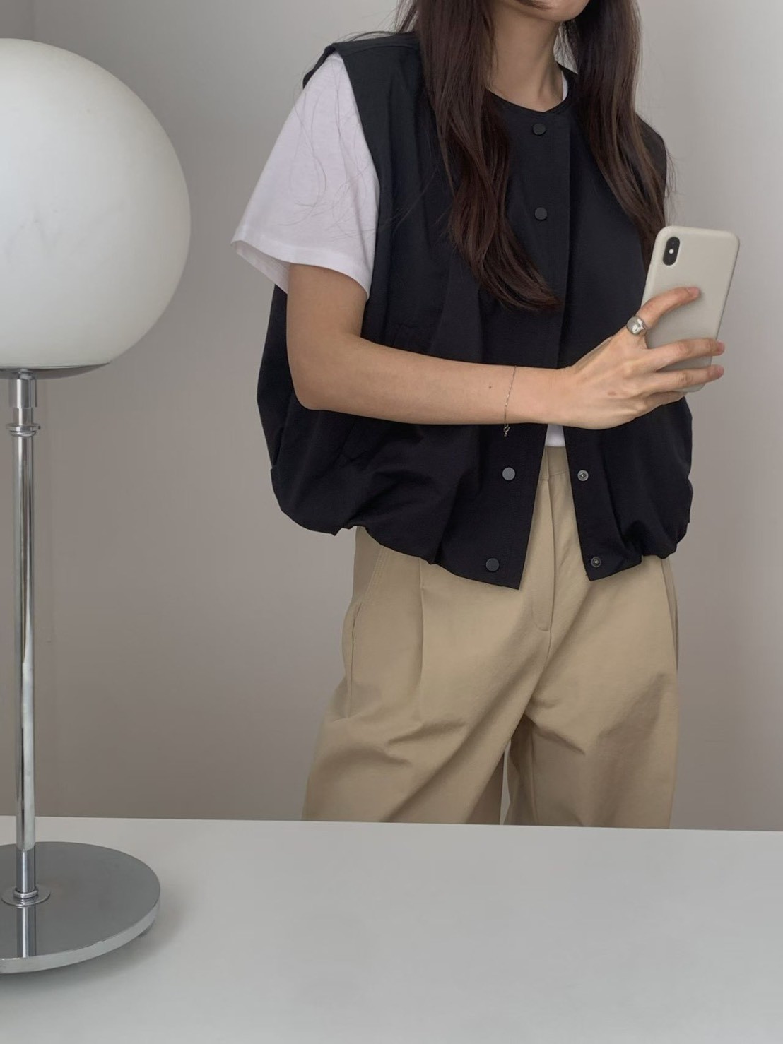 B69.小臉歐膩好搭背心外罩