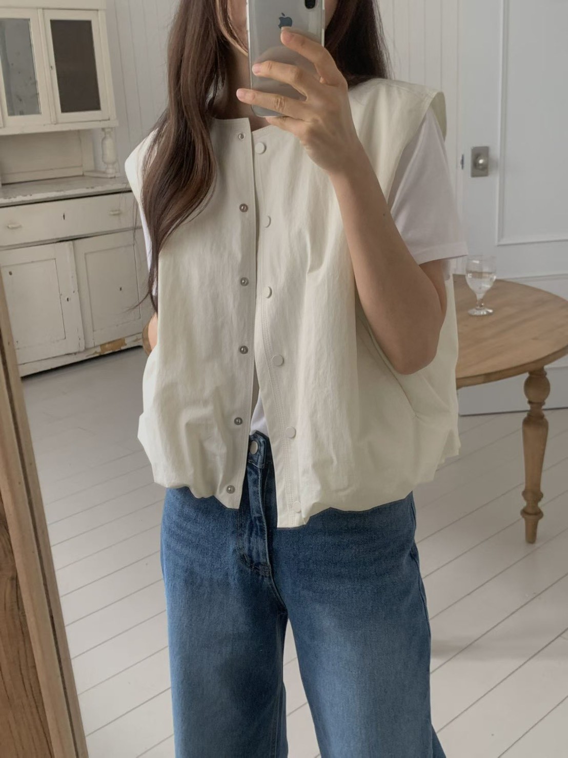 B69.小臉歐膩好搭背心外罩