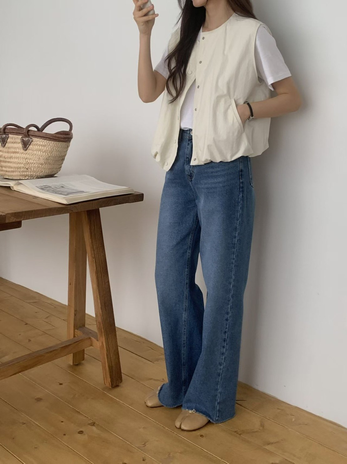 B69.小臉歐膩好搭背心外罩