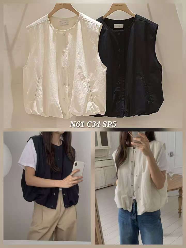 B69.小臉歐膩好搭背心外罩
