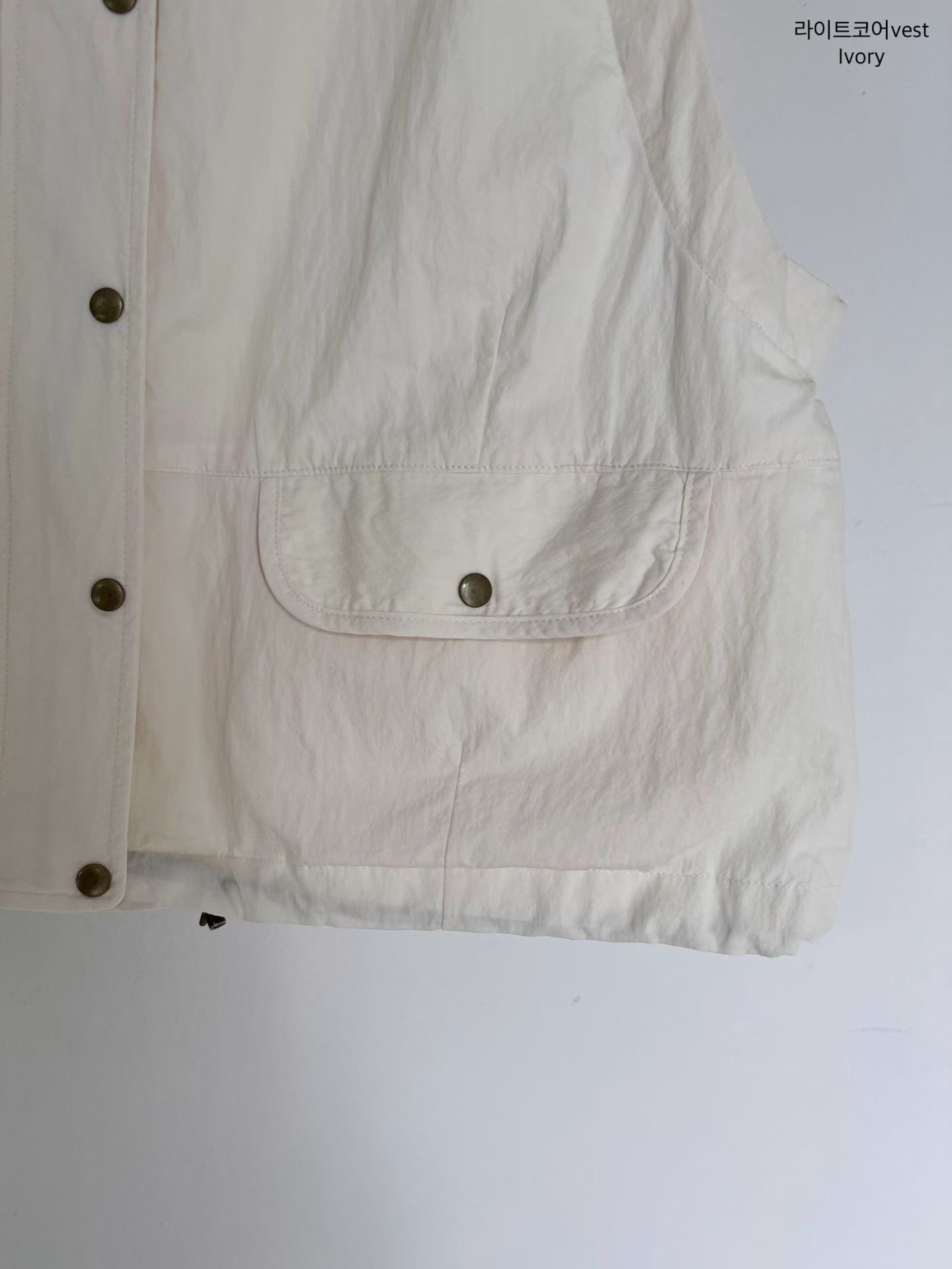 B96.小V家工裝口袋夾克背心