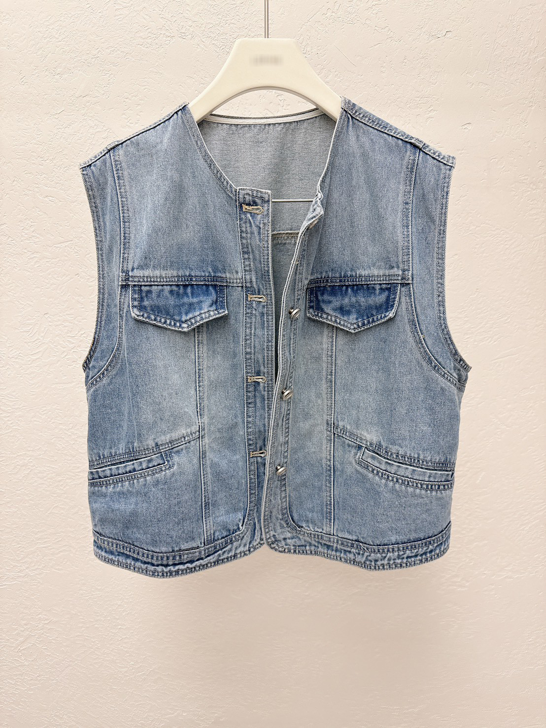 時尚百搭牛仔背心