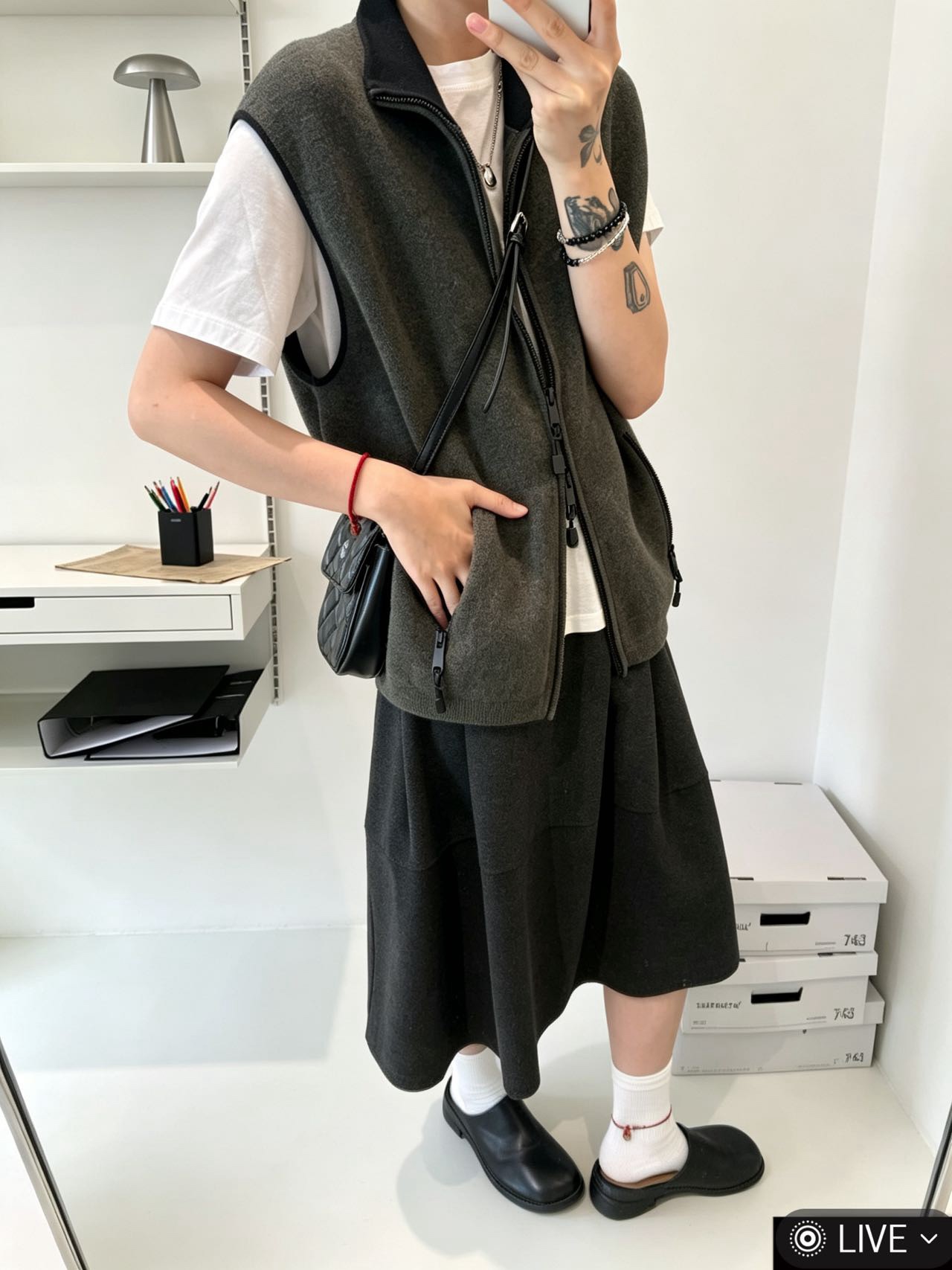 B51.時髦休閒LOOK背心外套