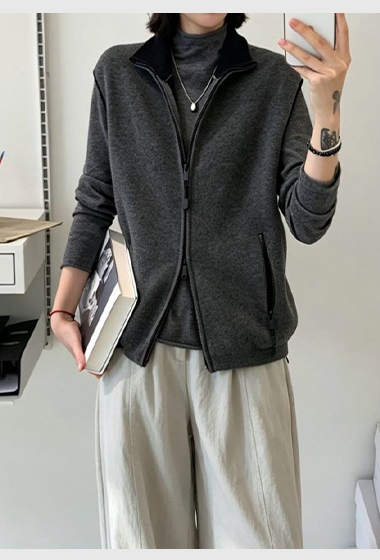 B51.時髦休閒LOOK背心外套