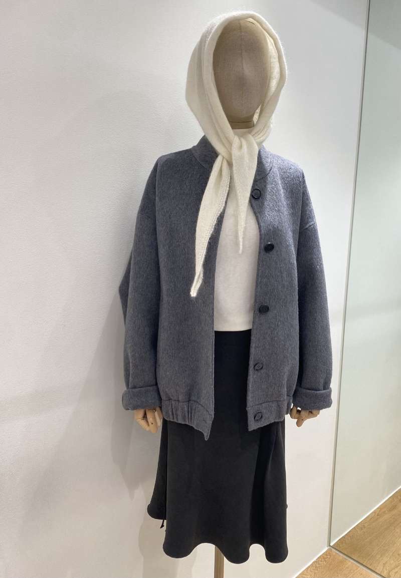 B29.大V家休閒60%WOOL棒球外套