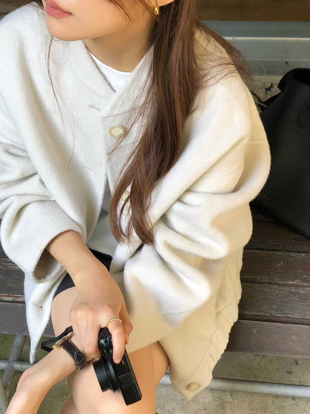 B29.大V家休閒60%WOOL棒球外套
