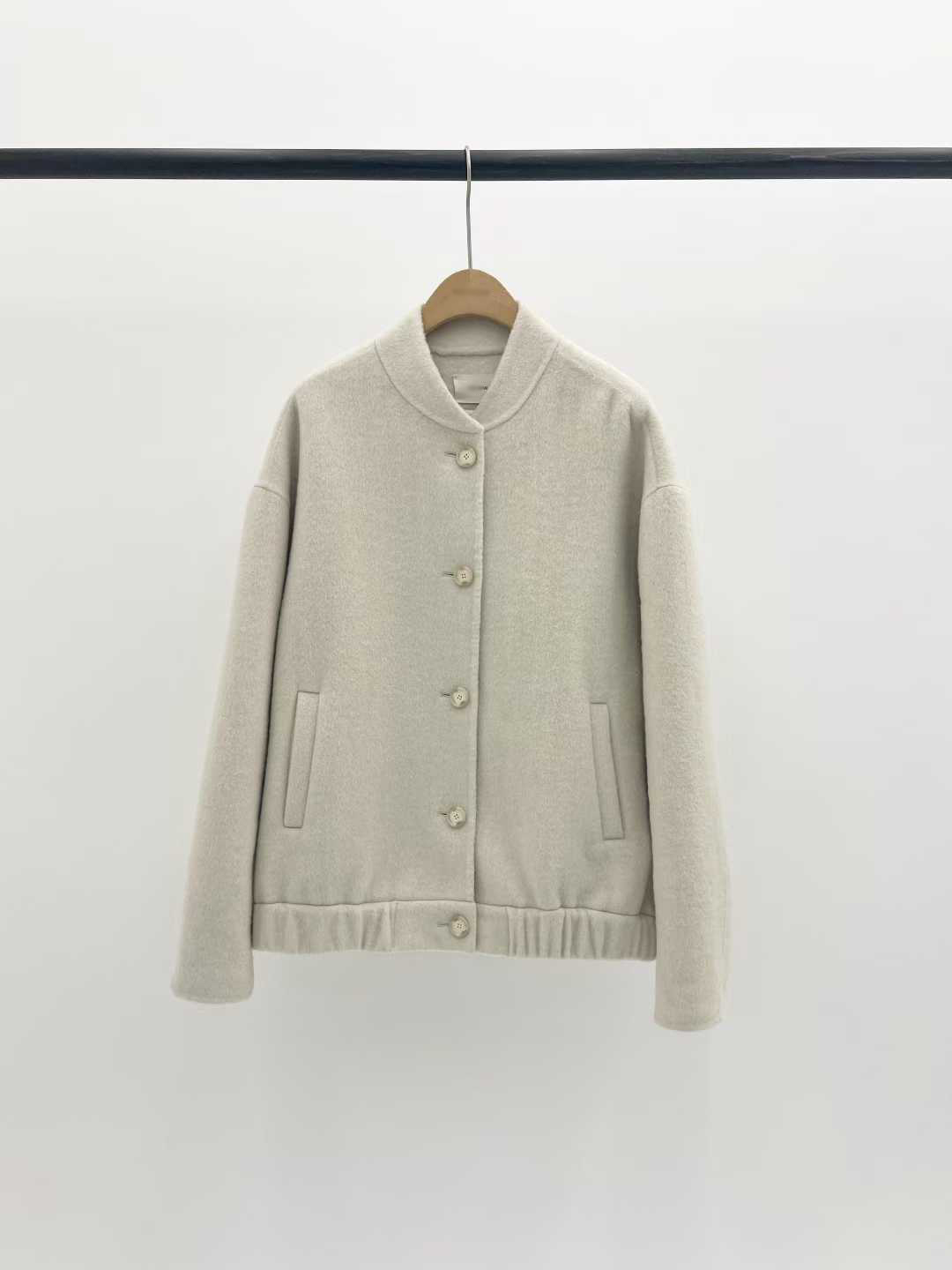 B29.大V家休閒60%WOOL棒球外套
