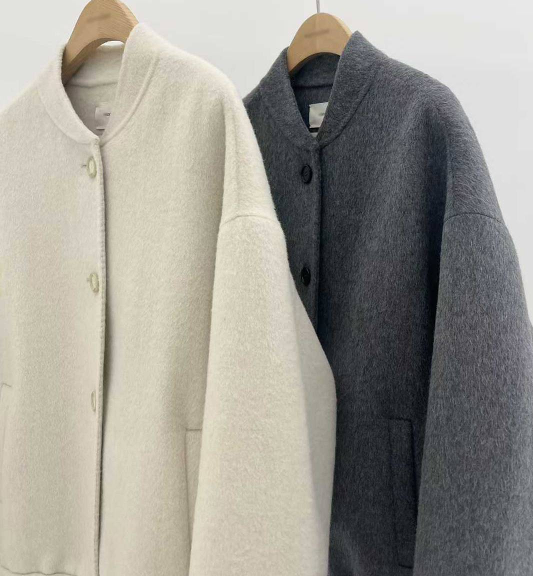 B29.大V家休閒60%WOOL棒球外套
