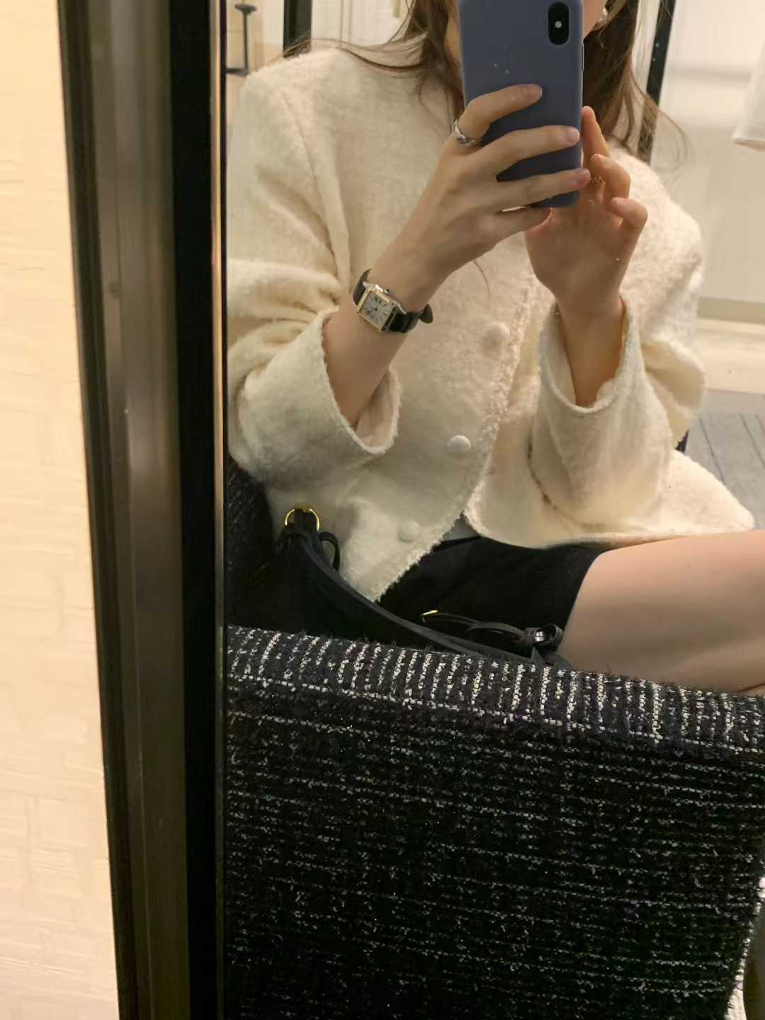 A29.顏值家小香風範91%WOOL外套