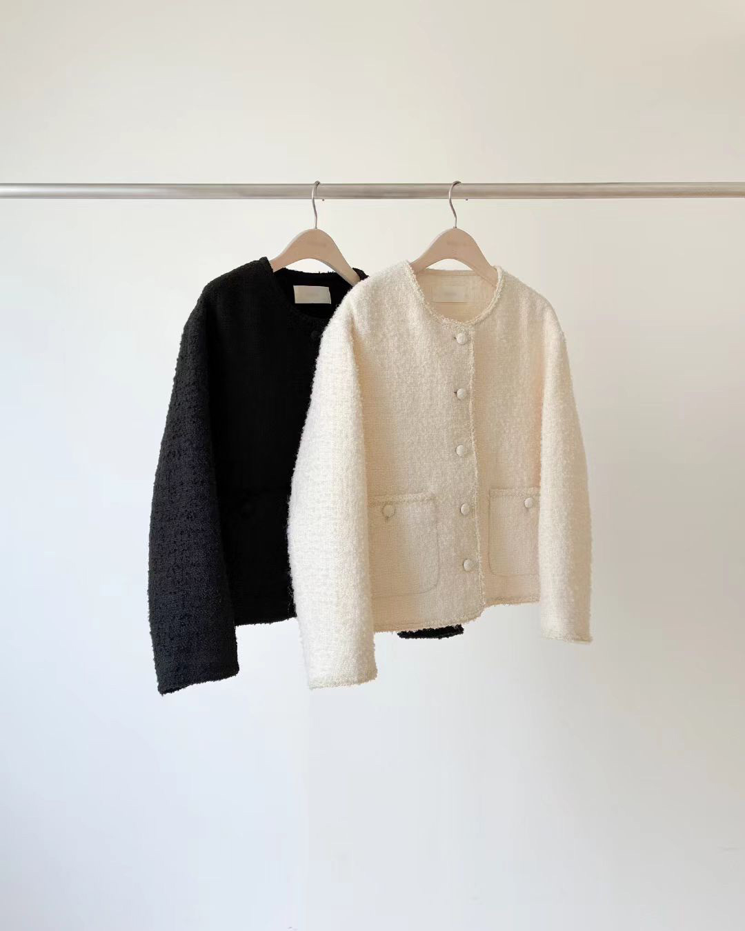 A29.顏值家小香風範91%WOOL外套