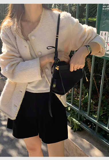 A29.顏值家小香風範91%WOOL外套