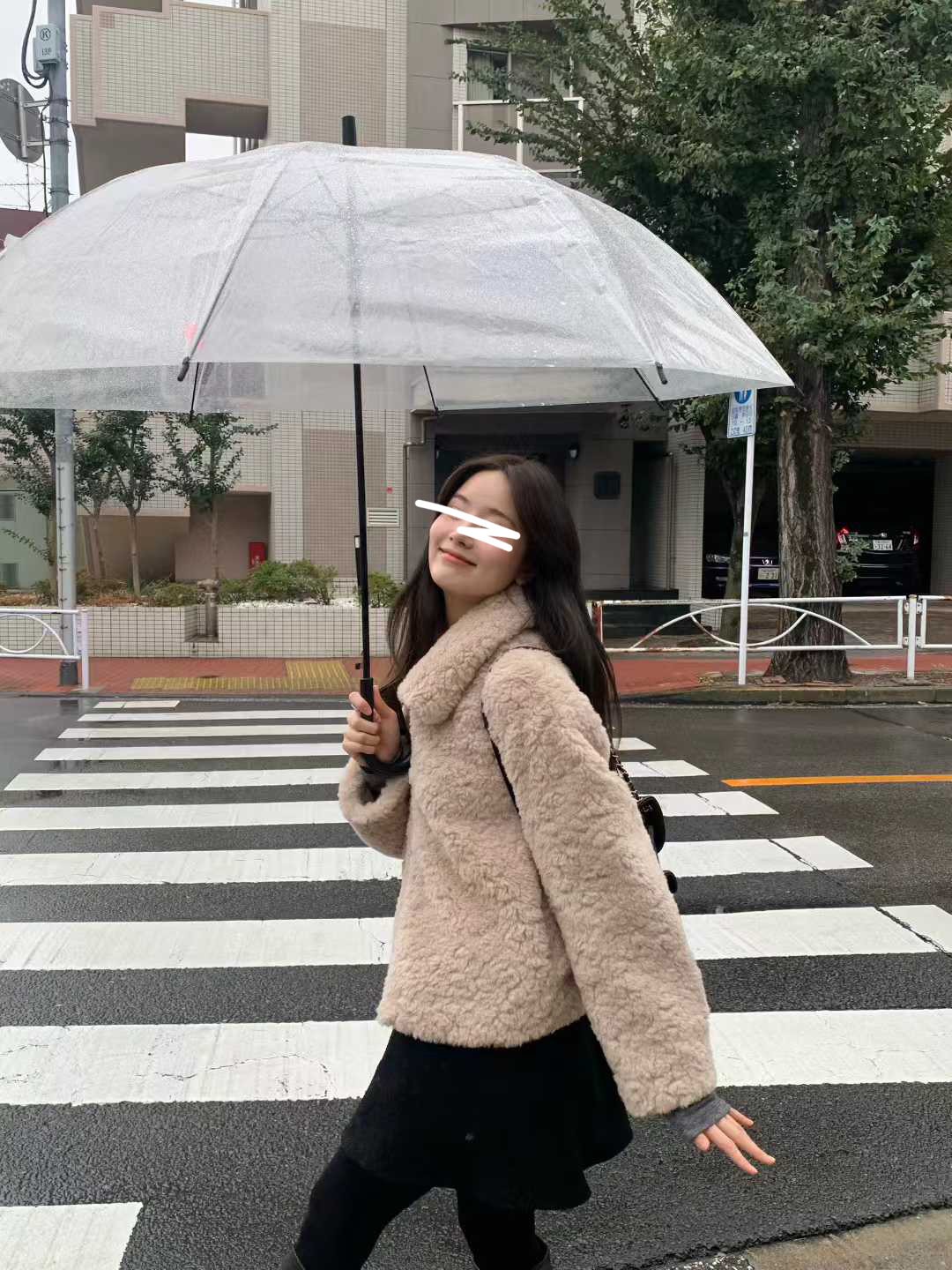 A19.顏值家泰迪熊毛毛翻領外套