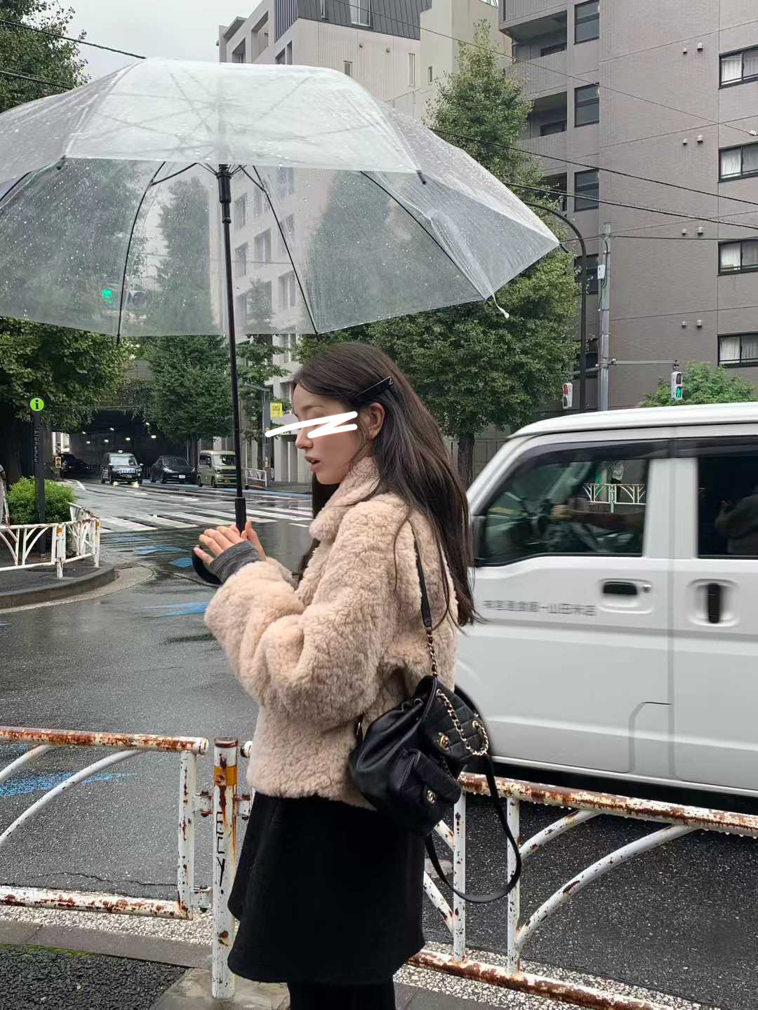 A19.顏值家泰迪熊毛毛翻領外套