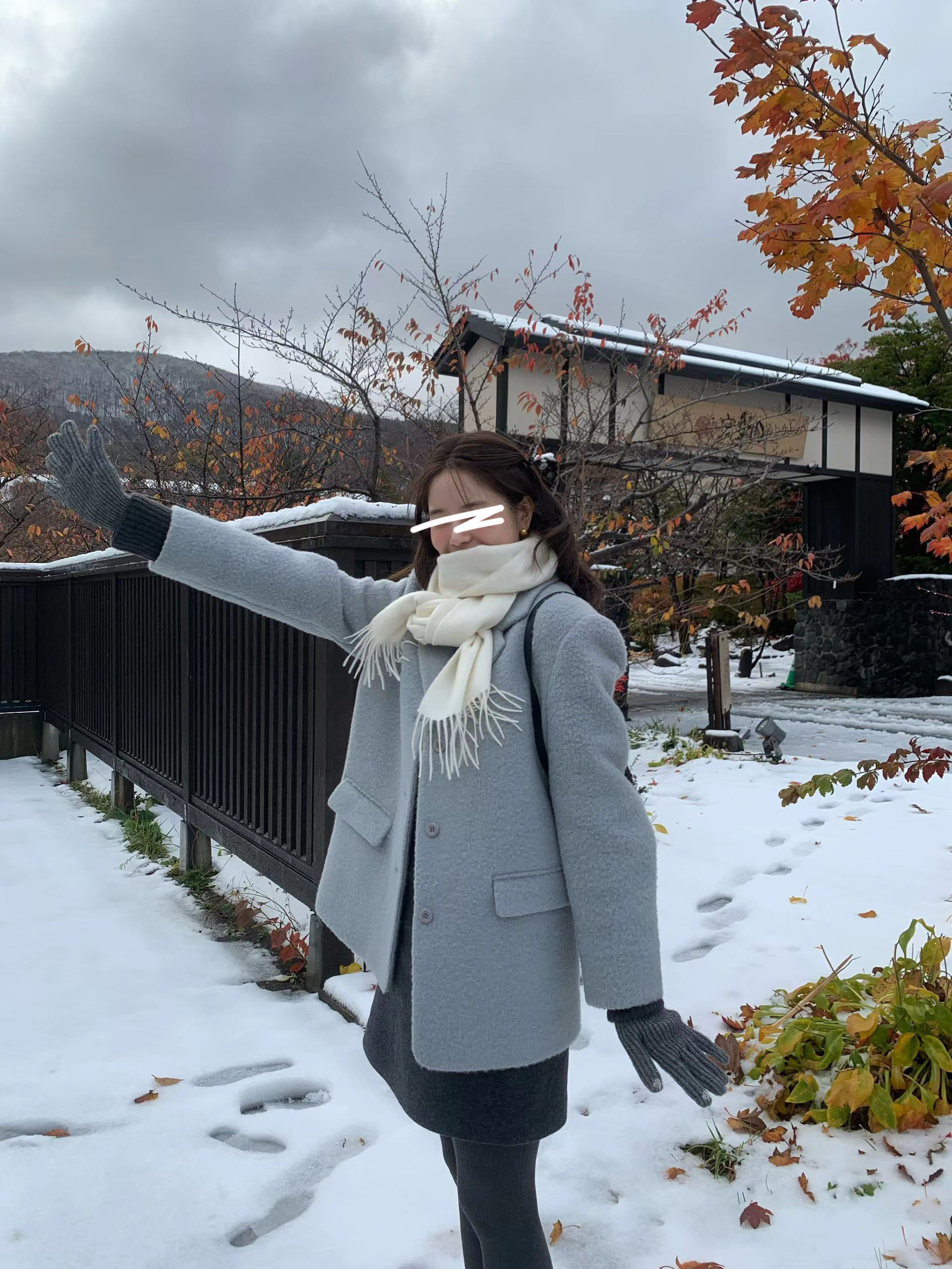 A21.顏值家BABY駝羊毛淑女大衣