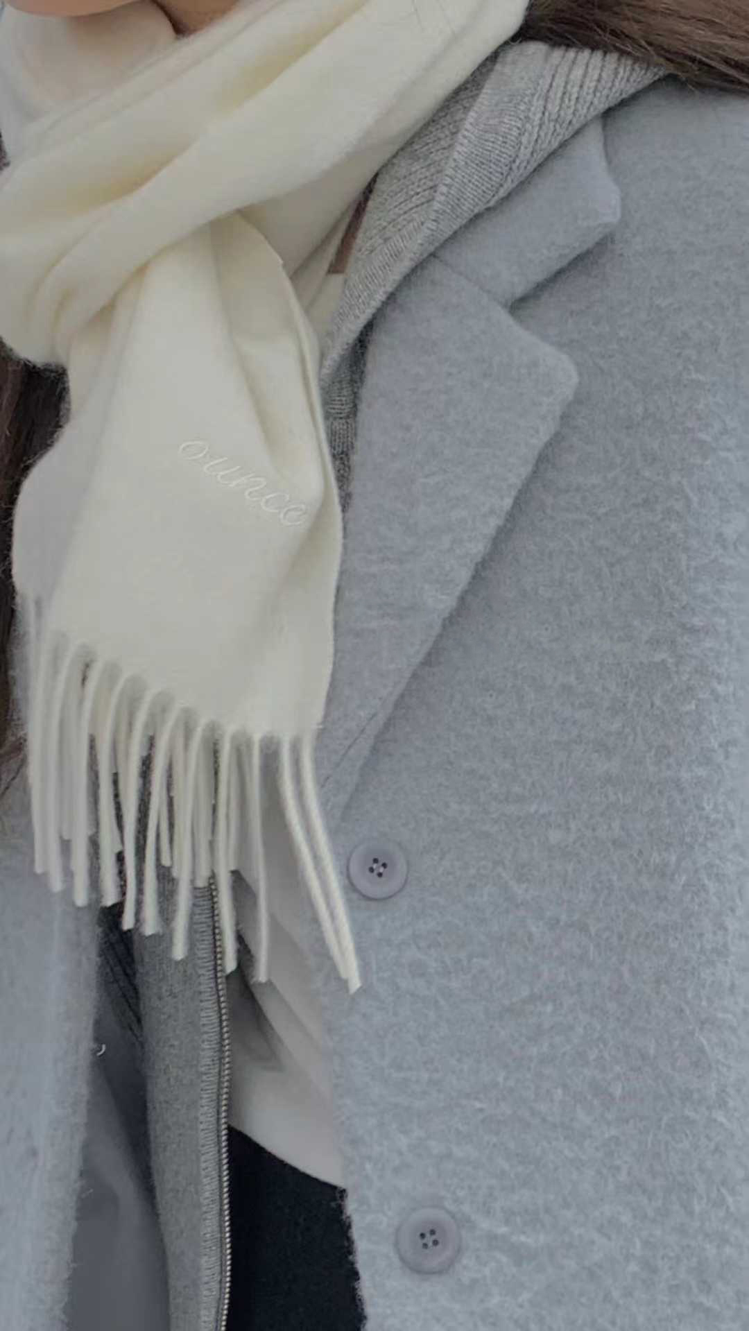 A21.顏值家BABY駝羊毛淑女大衣