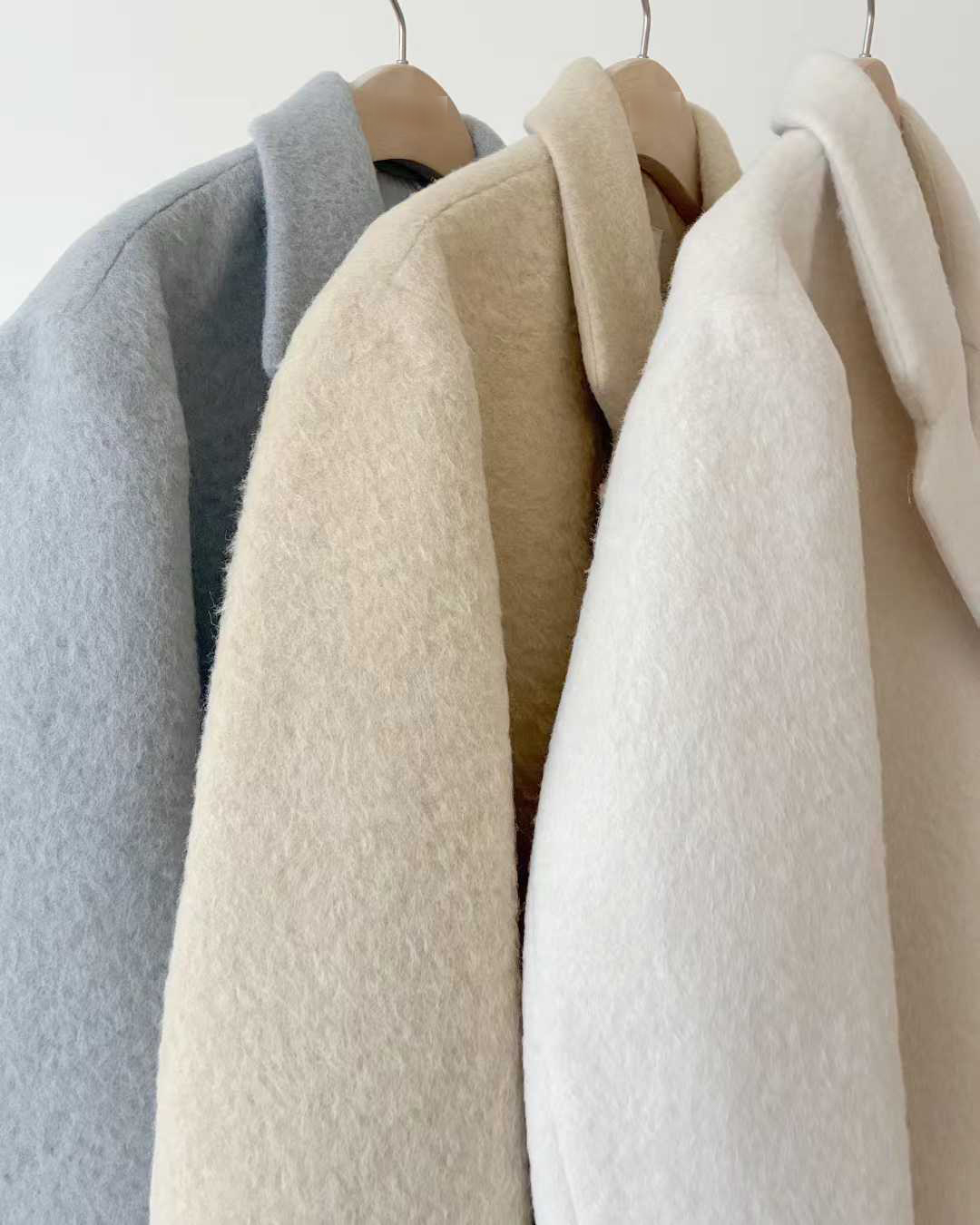 A21.顏值家BABY駝羊毛淑女大衣