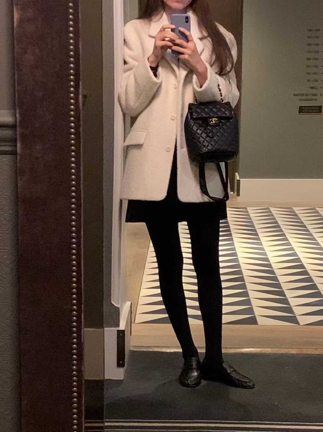 A21.顏值家BABY駝羊毛淑女大衣