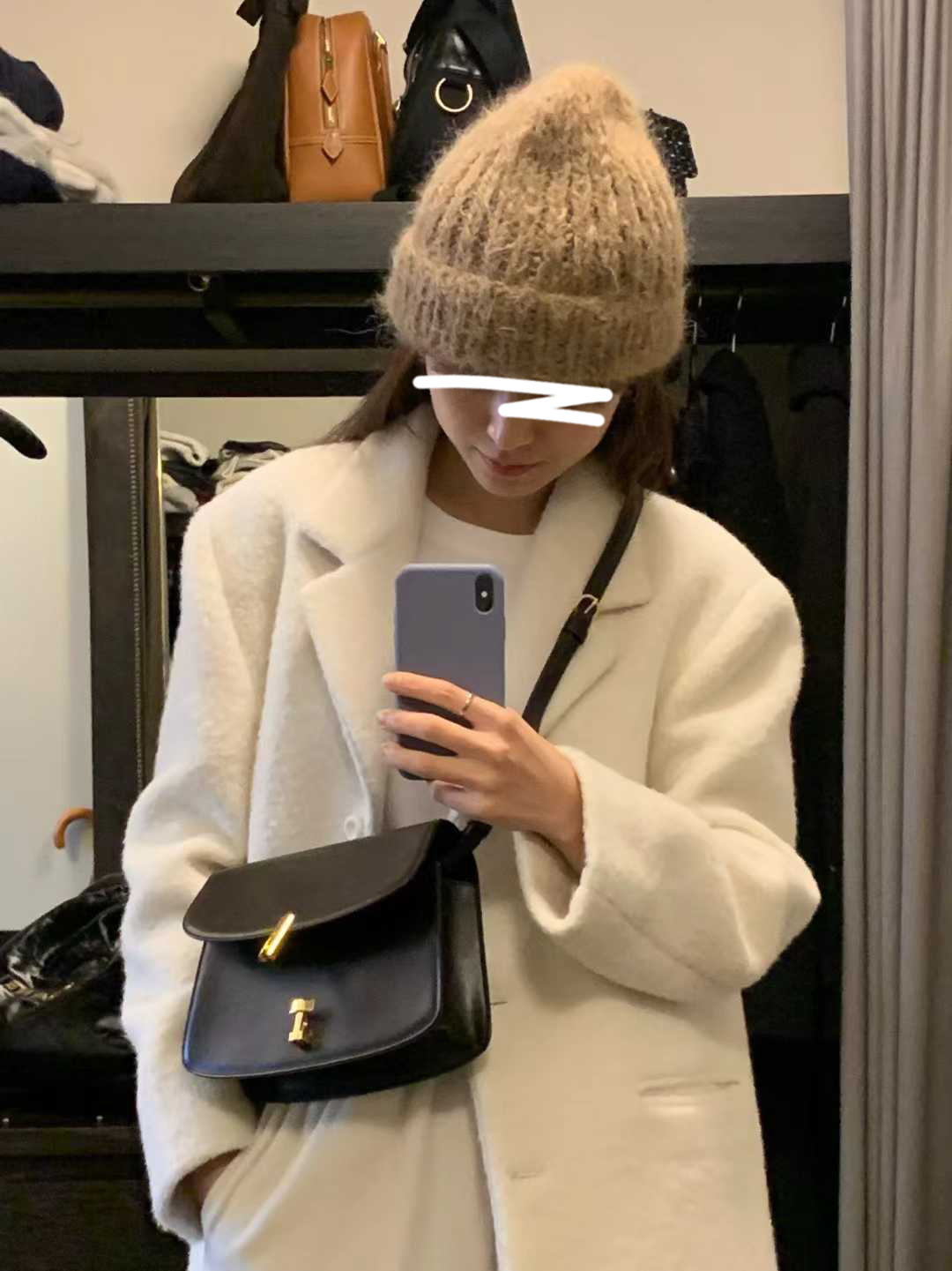 A21.顏值家BABY駝羊毛淑女大衣