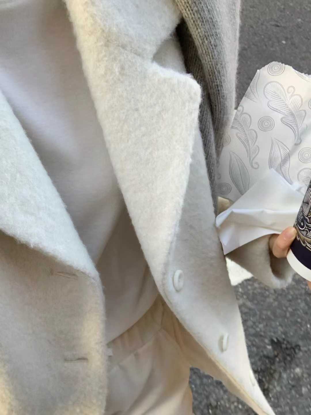 A21.顏值家BABY駝羊毛淑女大衣