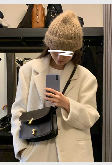 A21.顏值家BABY駝羊毛淑女大衣