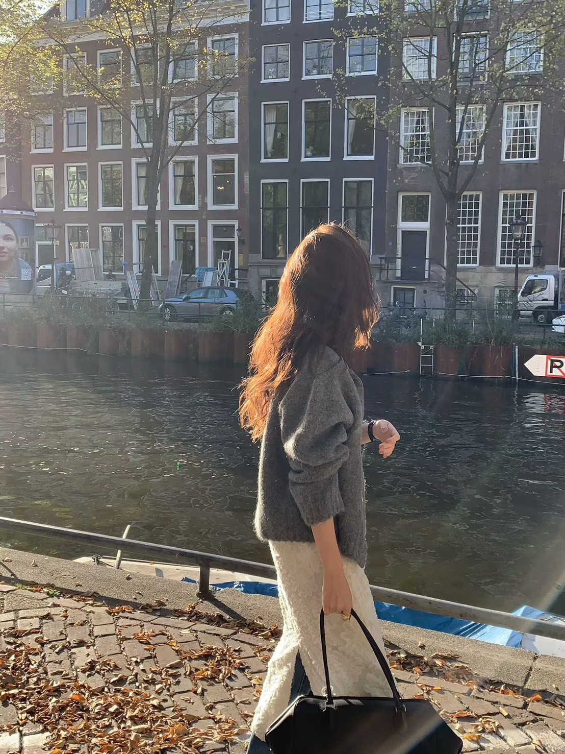 A08.小V家羊毛混紡立領拉鍊外套