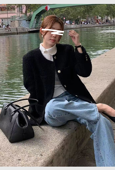 B48.大V家時髦小香風外套
