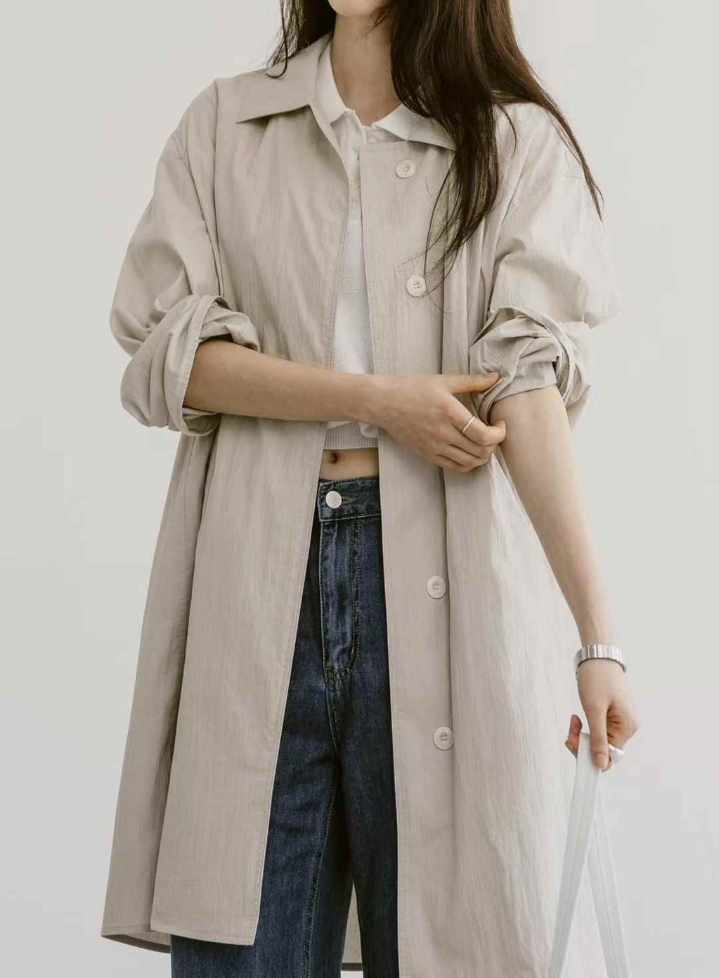 [限量]質感家限量特惠風衣外套