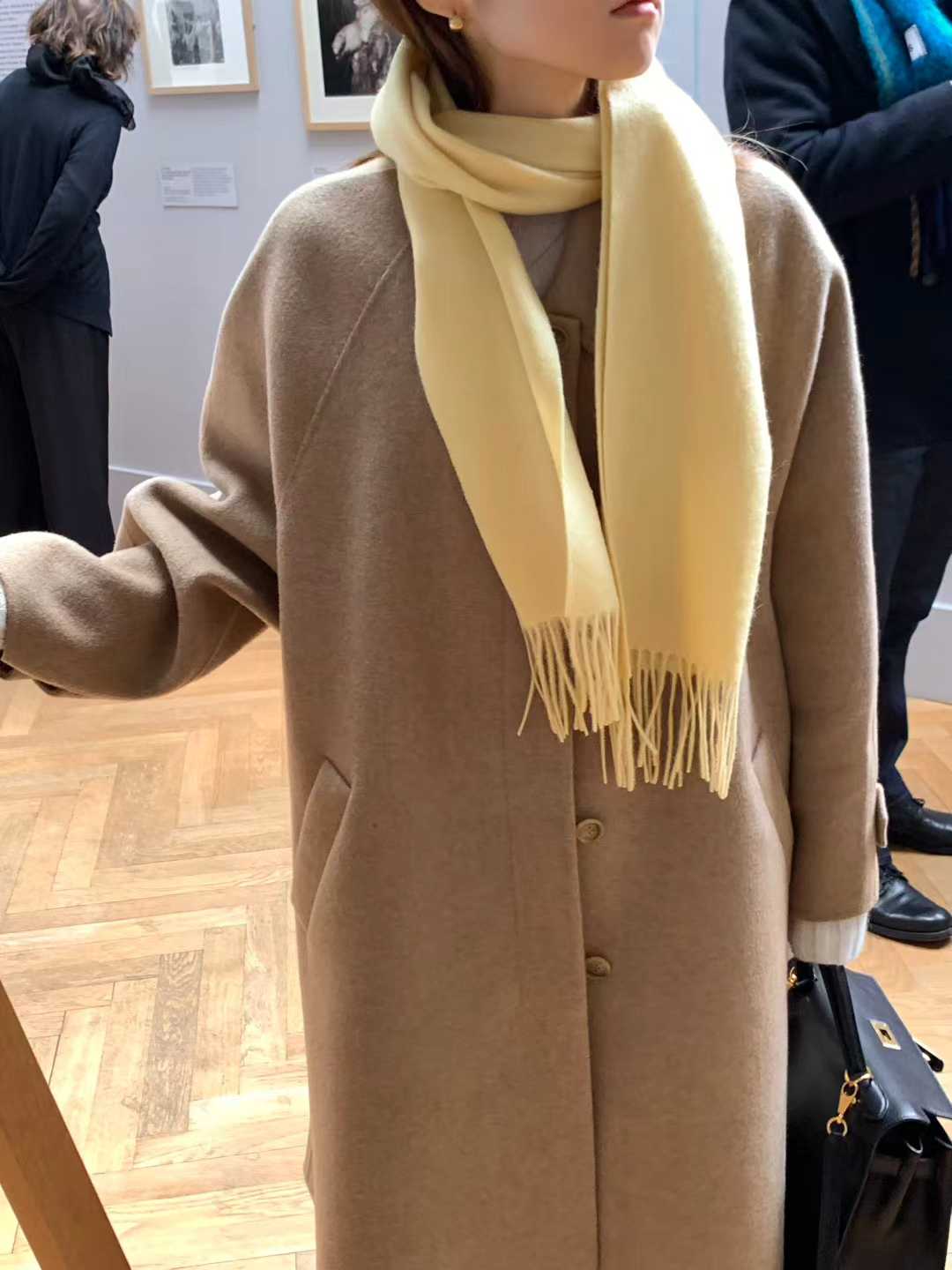 B106.顏值家10%CASHMERE手工長大衣