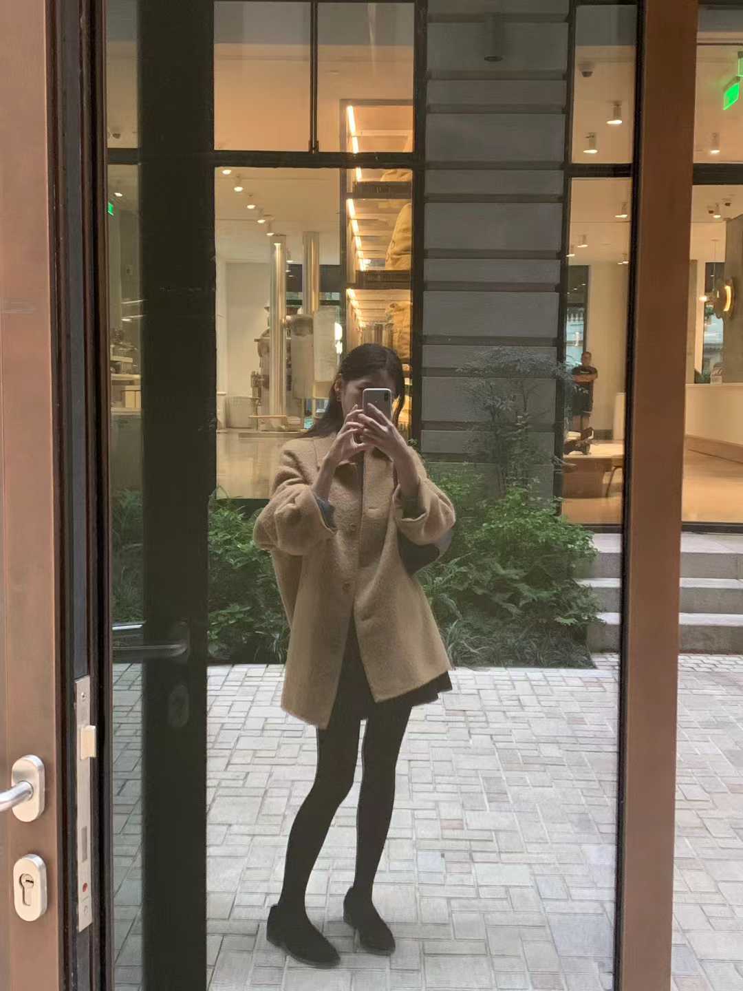 B108.顏值家名媛女孩手工大衣