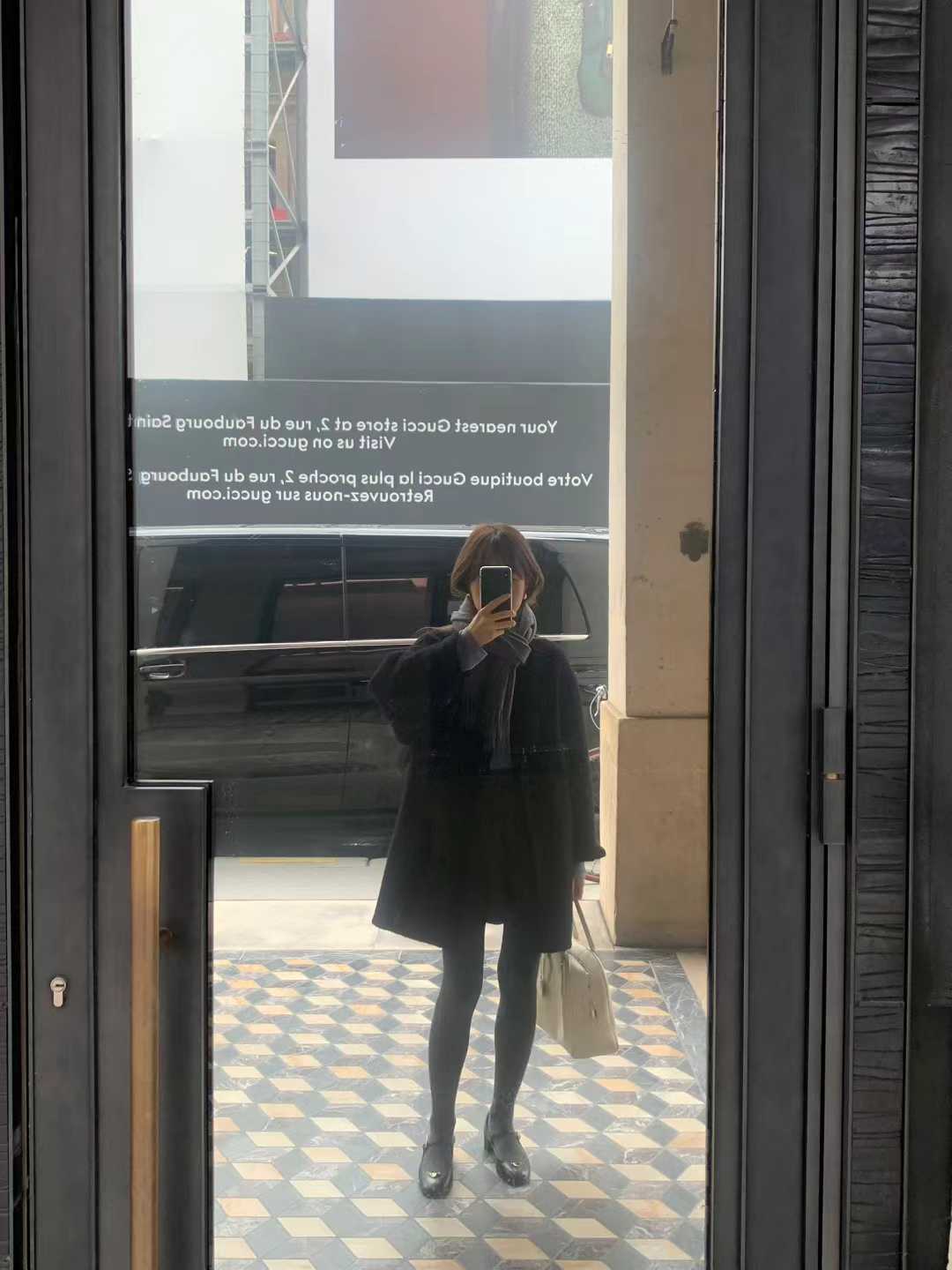 B108.顏值家名媛女孩手工大衣