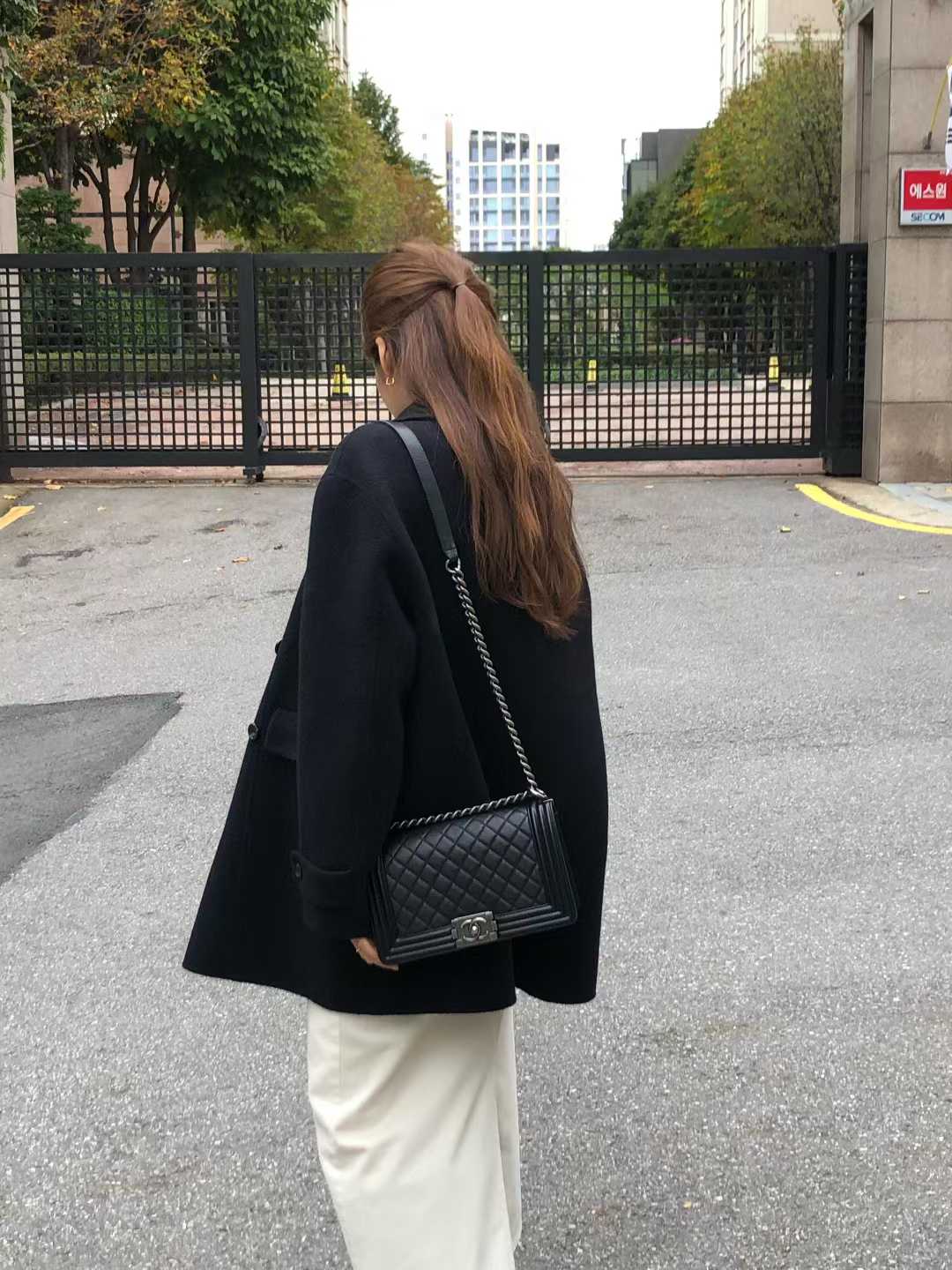 B119.大V家90%WOOL名媛手工大衣