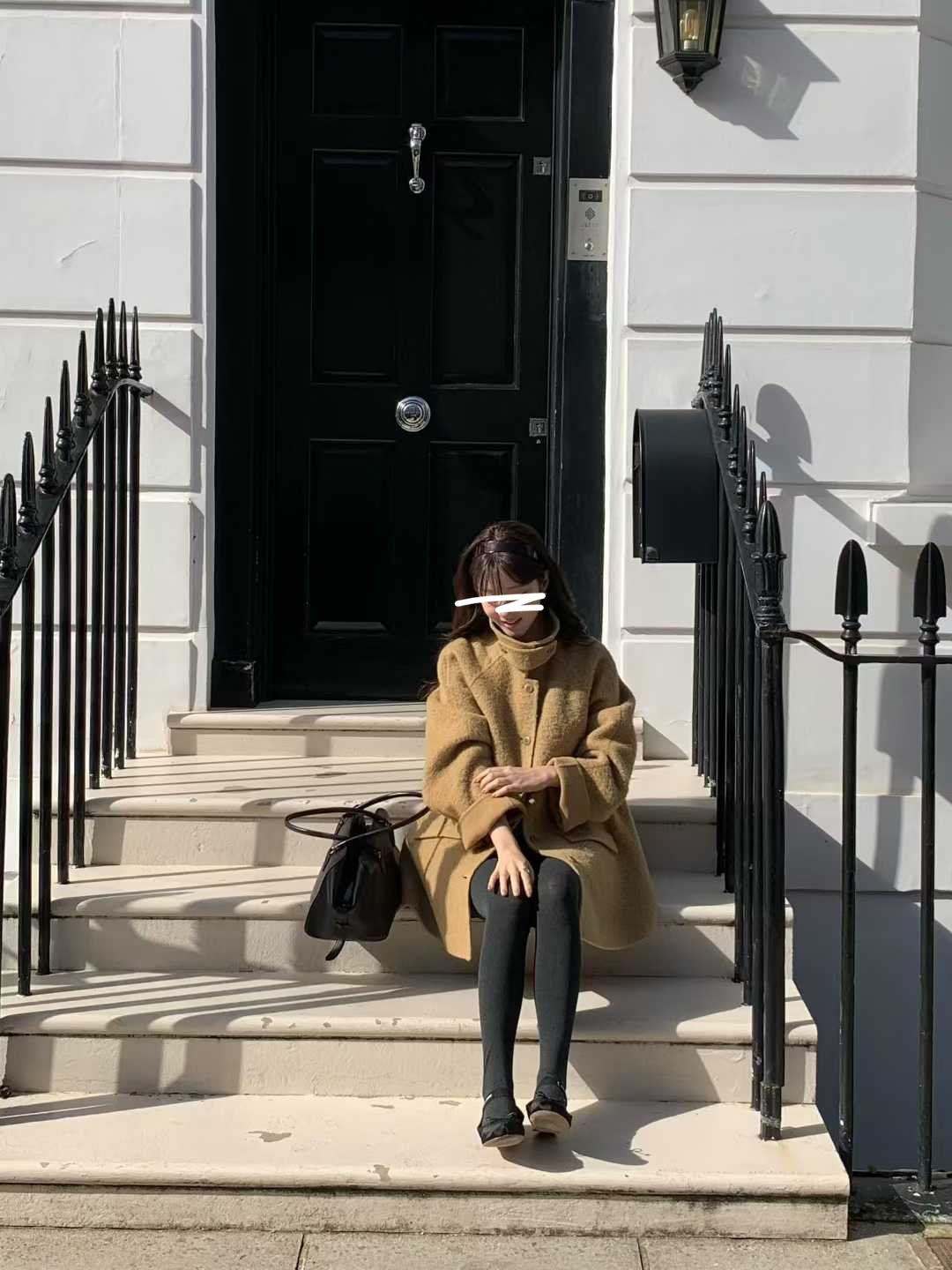 B20.小V家BABYALPACA領造型中長手工大衣