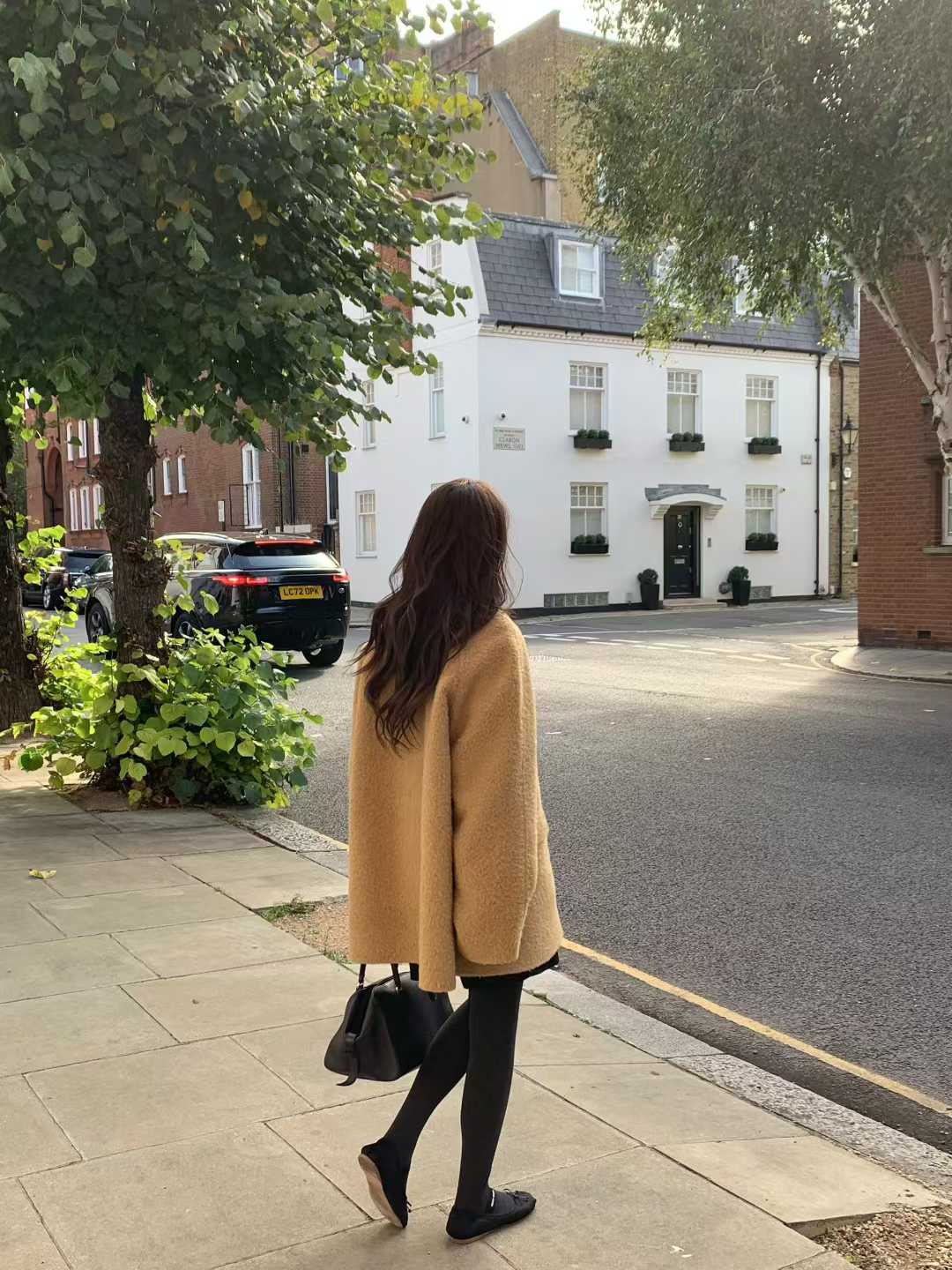 B20.小V家BABYALPACA領造型中長手工大衣