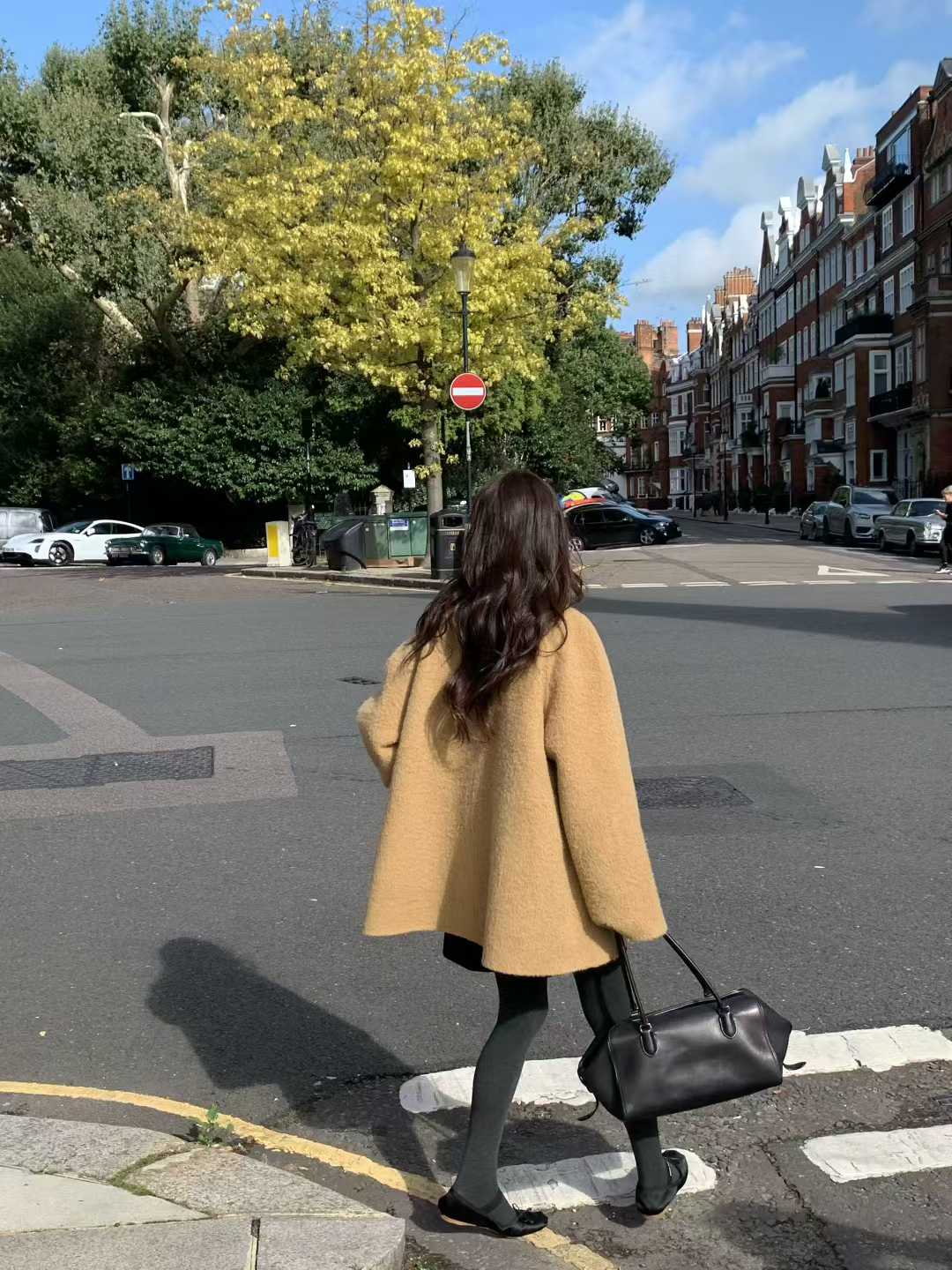 B20.小V家BABYALPACA領造型中長手工大衣