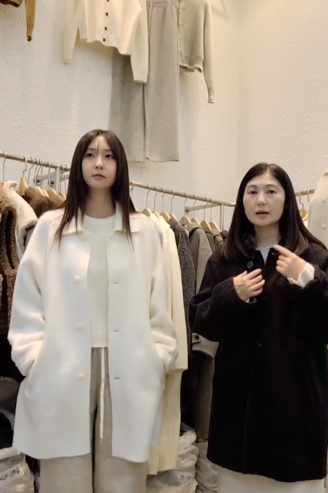 B51.星星家溫暖駝羊毛質感翻領大衣