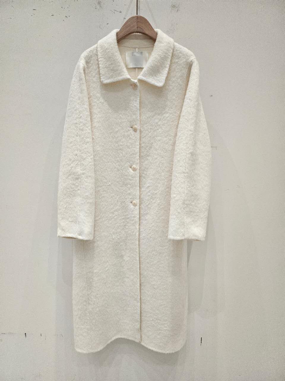 B52.星星家駝羊毛絨感氣質長版大衣