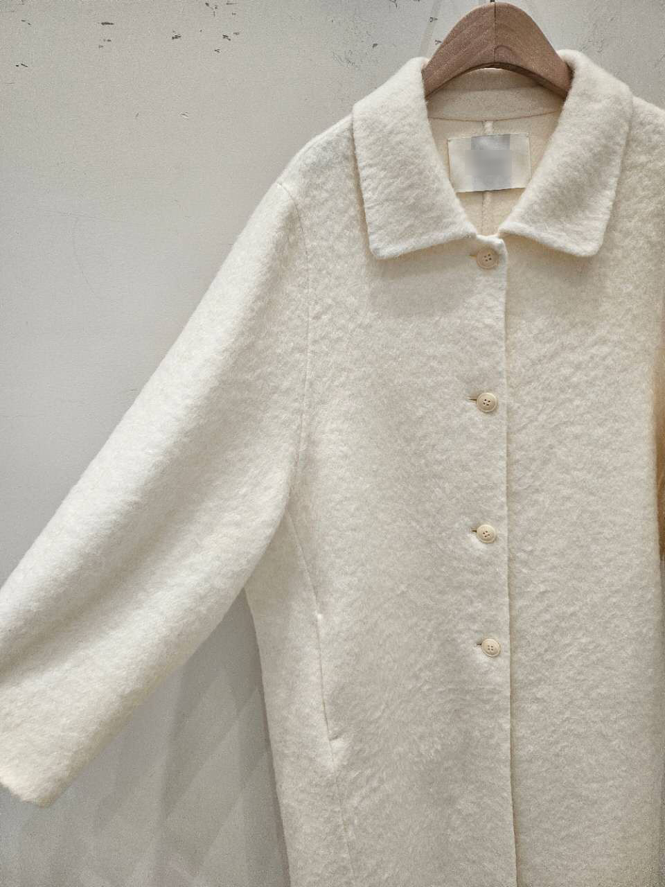 B52.星星家駝羊毛絨感氣質長版大衣