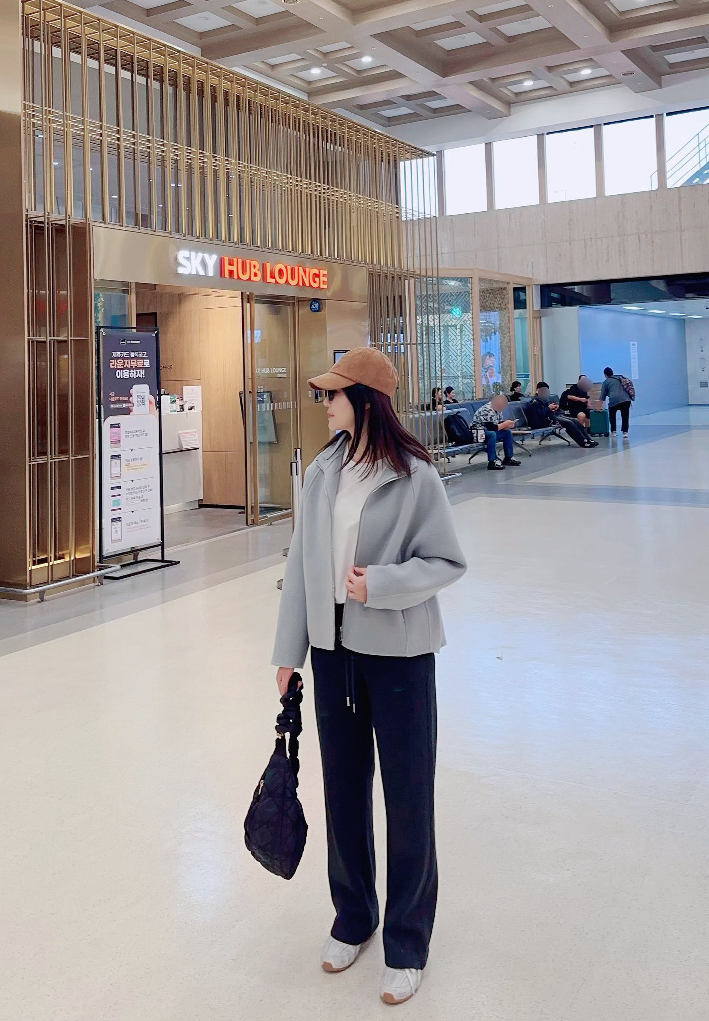 B122.首選時髦立領拉鍊手工短大衣