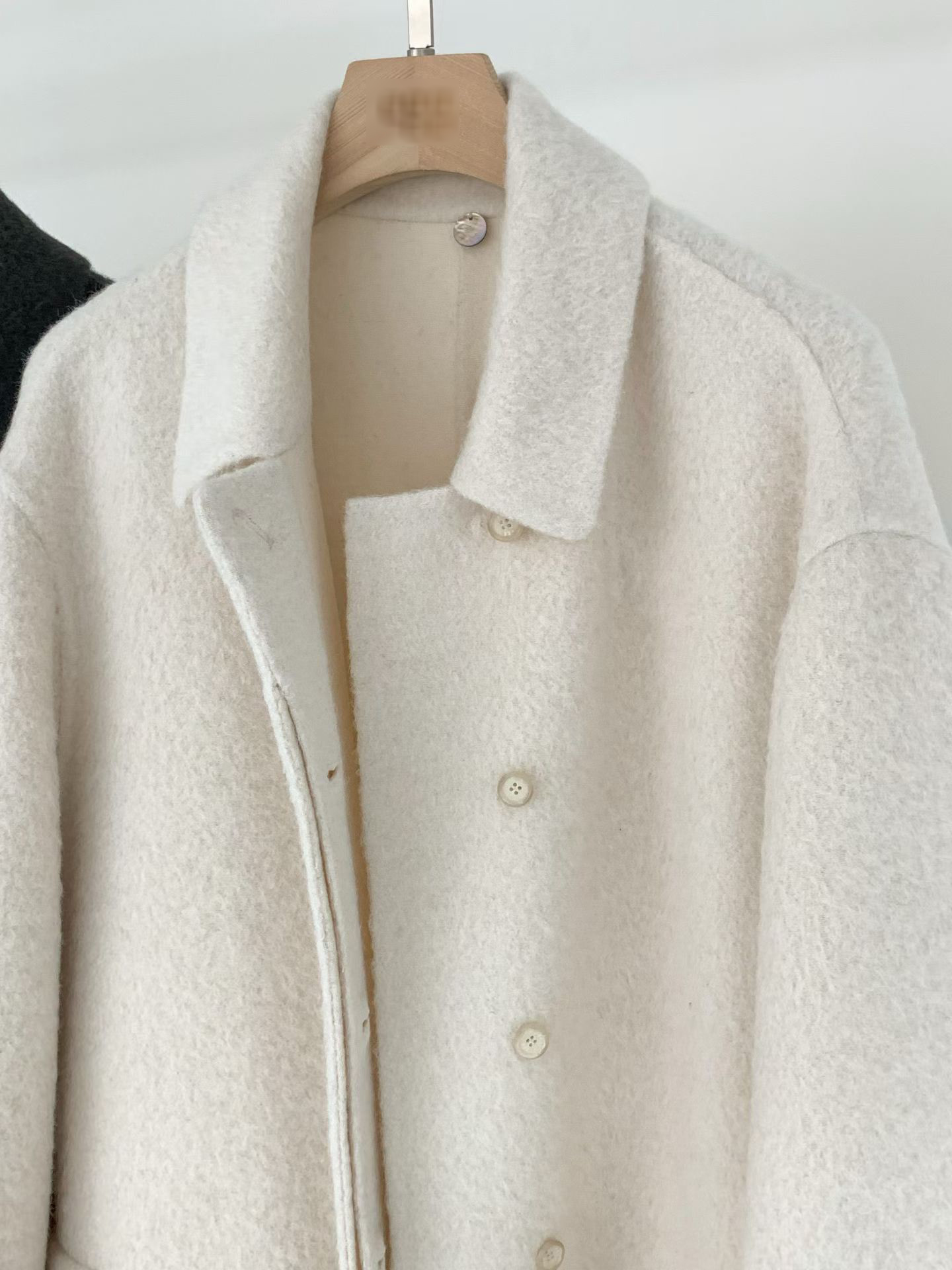 B12.氣質甜漾BABY駝羊毛手工大衣