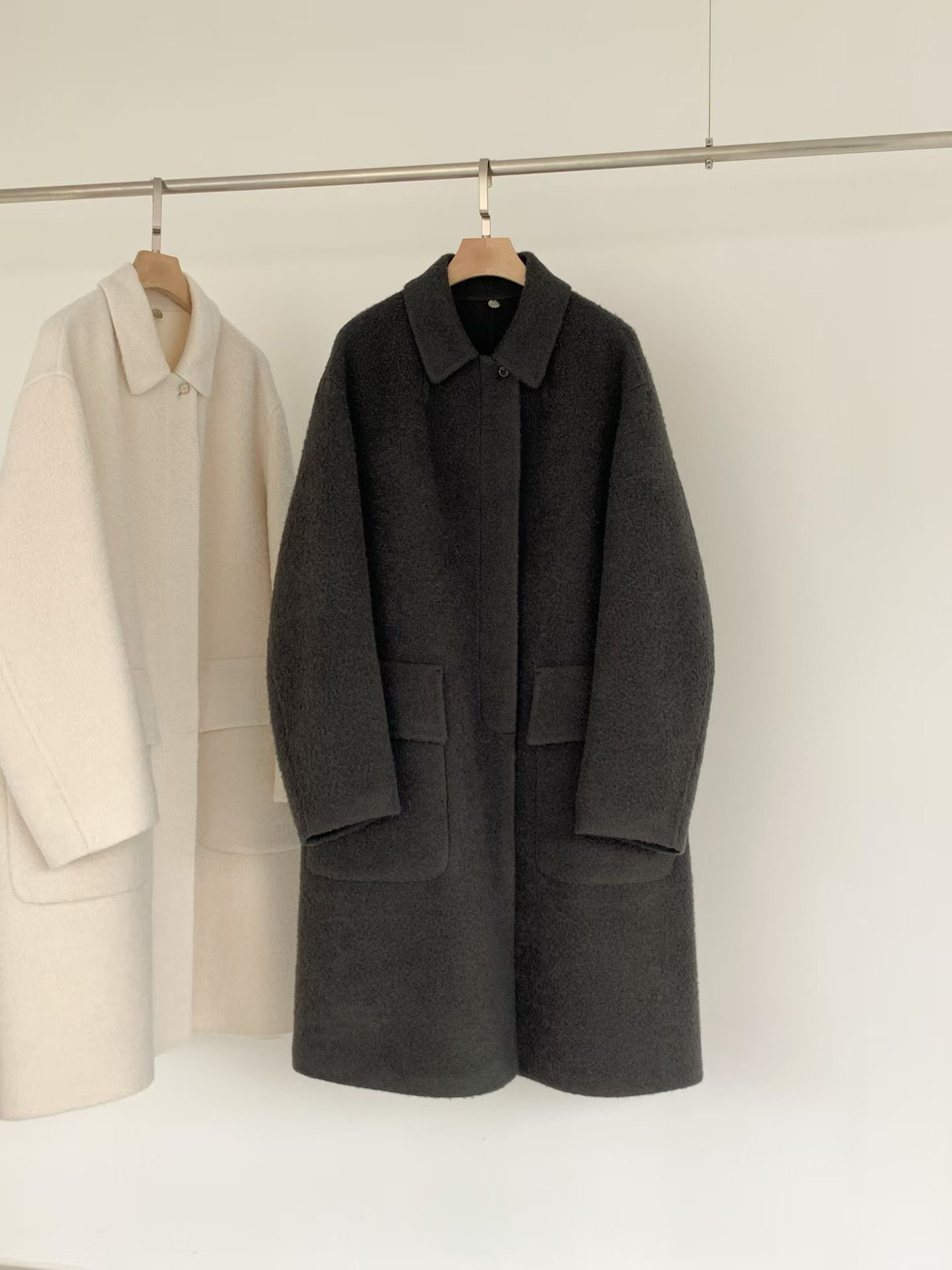 B12.氣質甜漾BABY駝羊毛手工大衣