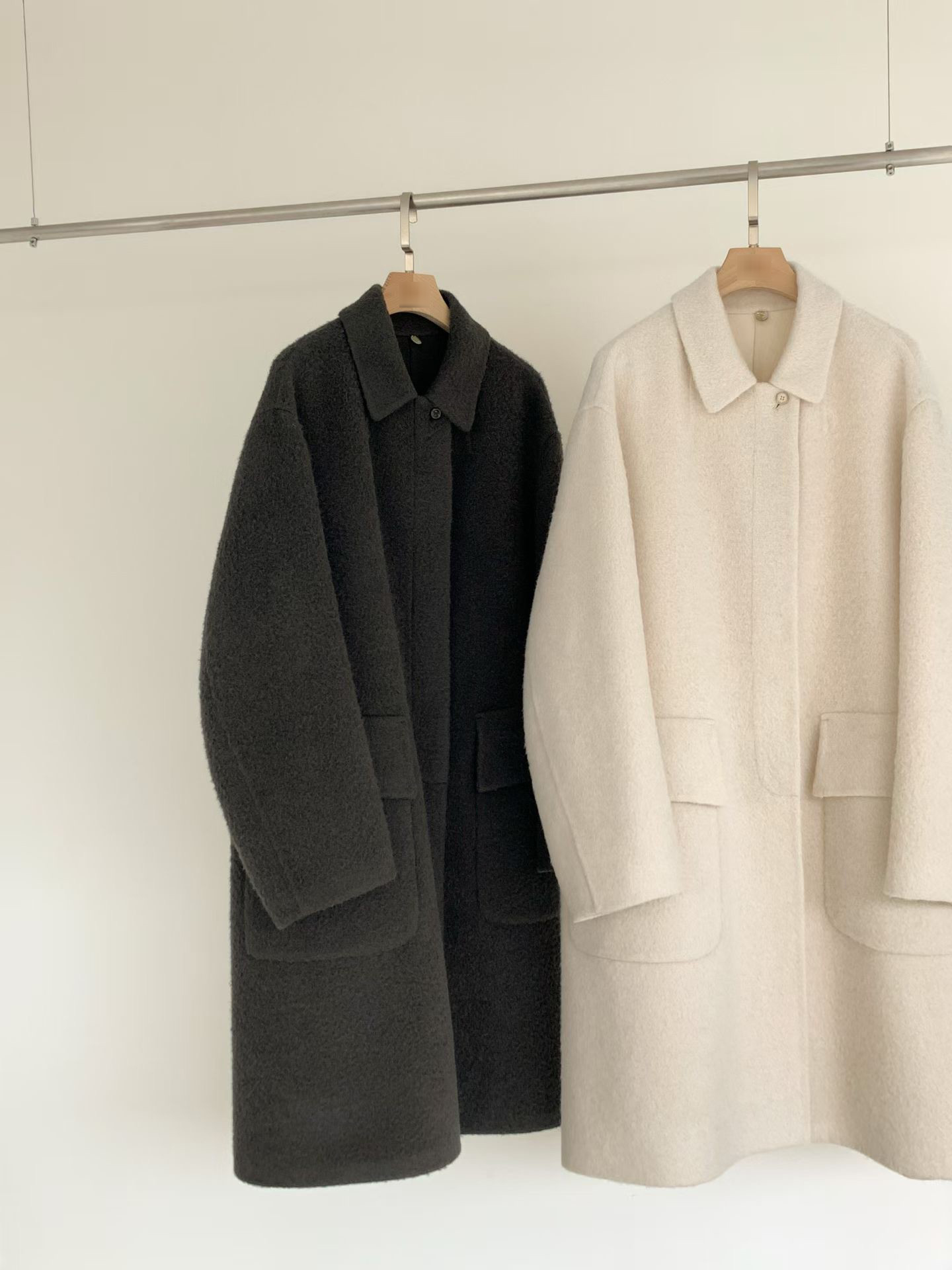 B12.氣質甜漾BABY駝羊毛手工大衣