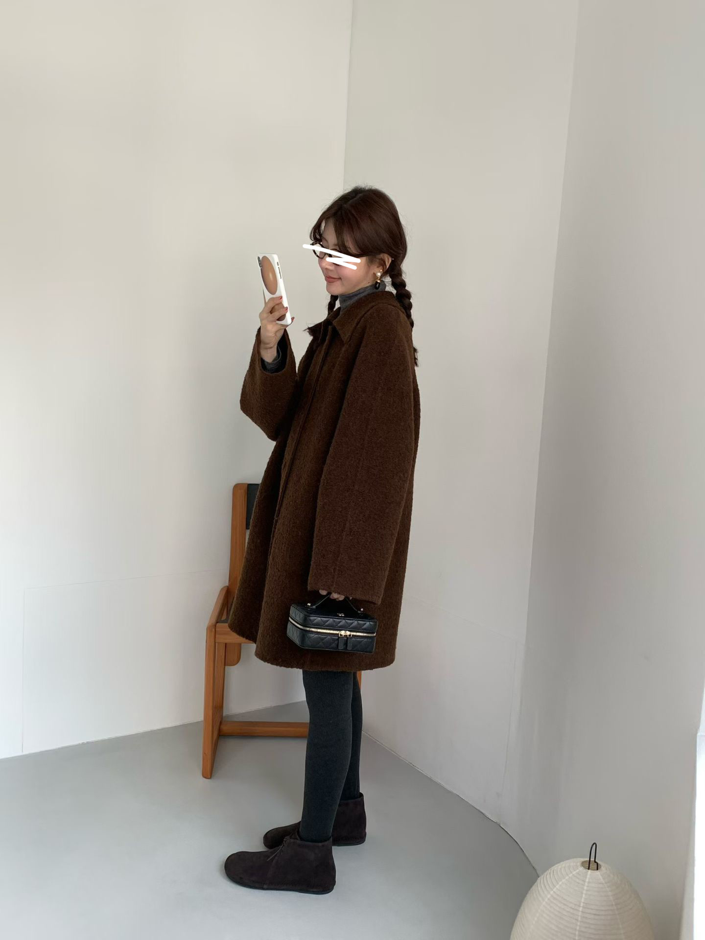 B10.午後約會BABY駝羊毛手工大衣