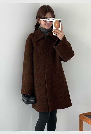 B10.午後約會BABY駝羊毛手工大衣