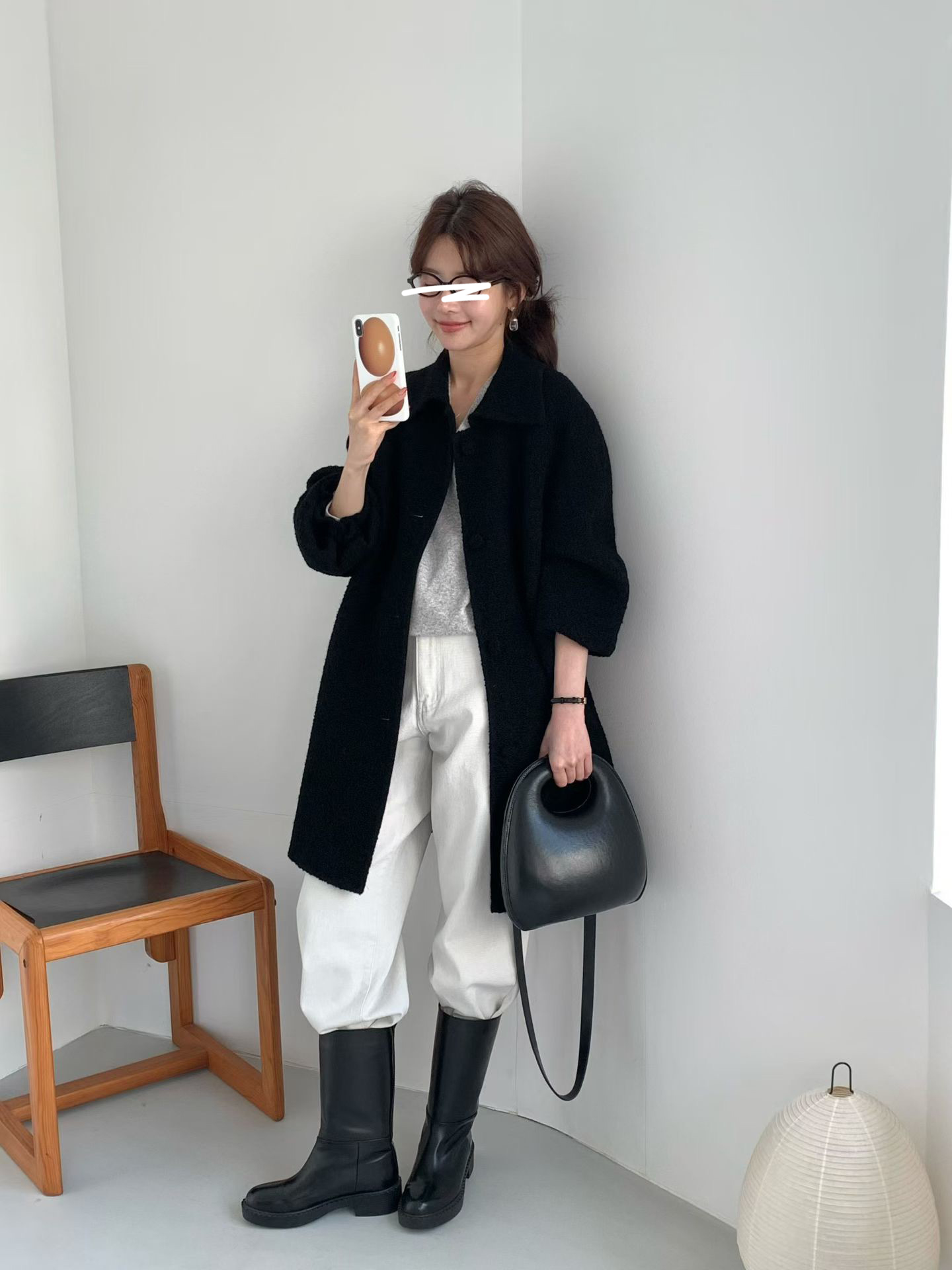 B10.午後約會BABY駝羊毛手工大衣