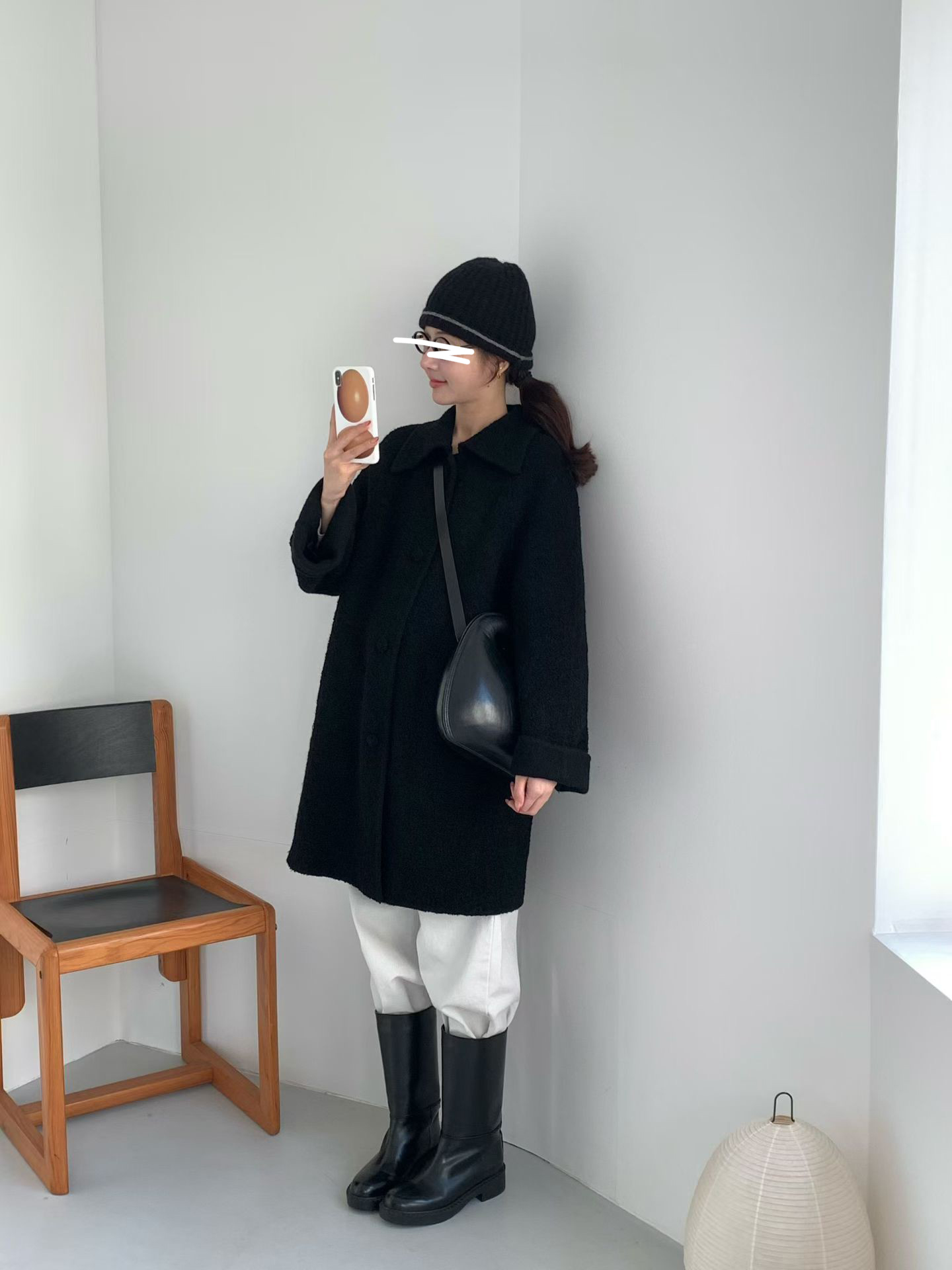 B10.午後約會BABY駝羊毛手工大衣