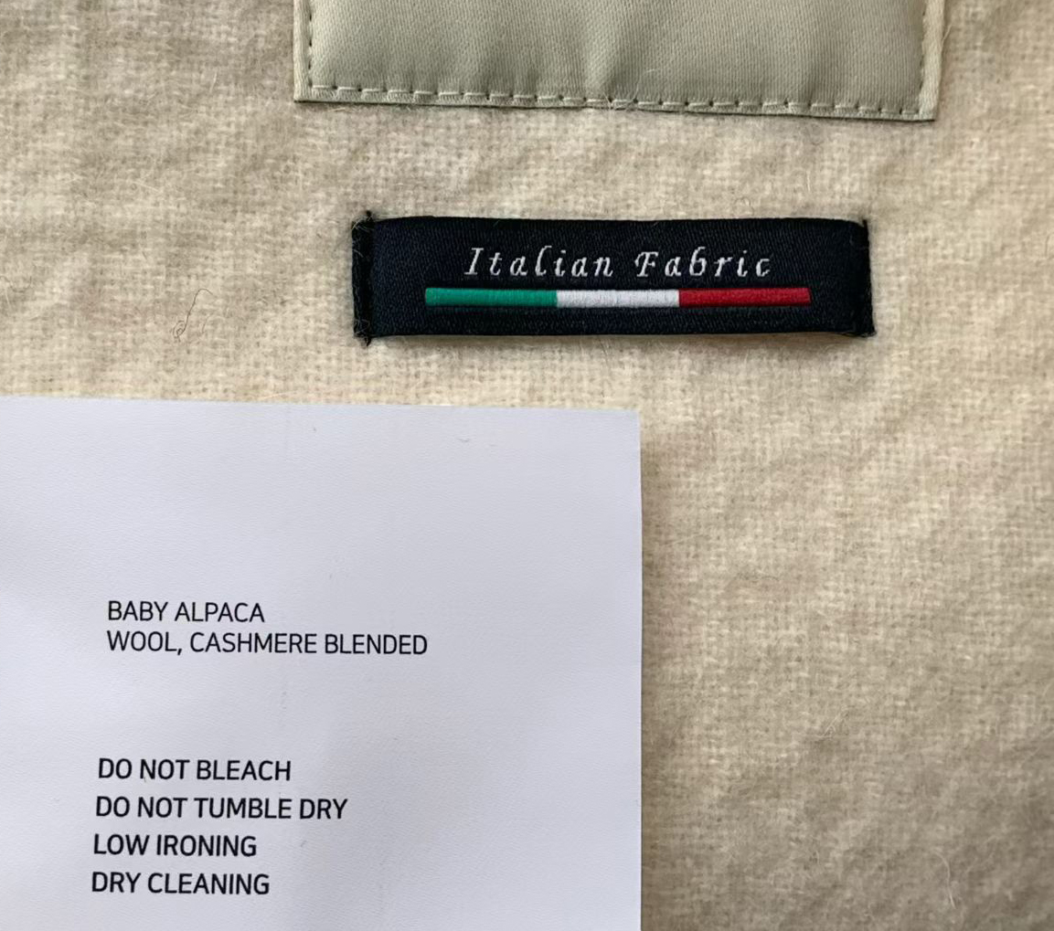 B10.午後約會BABY駝羊毛手工大衣